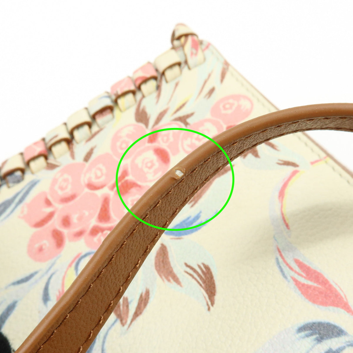 Chloe See By Chloe TILDA Leather Suede 2Way Shoulder Bag Off White