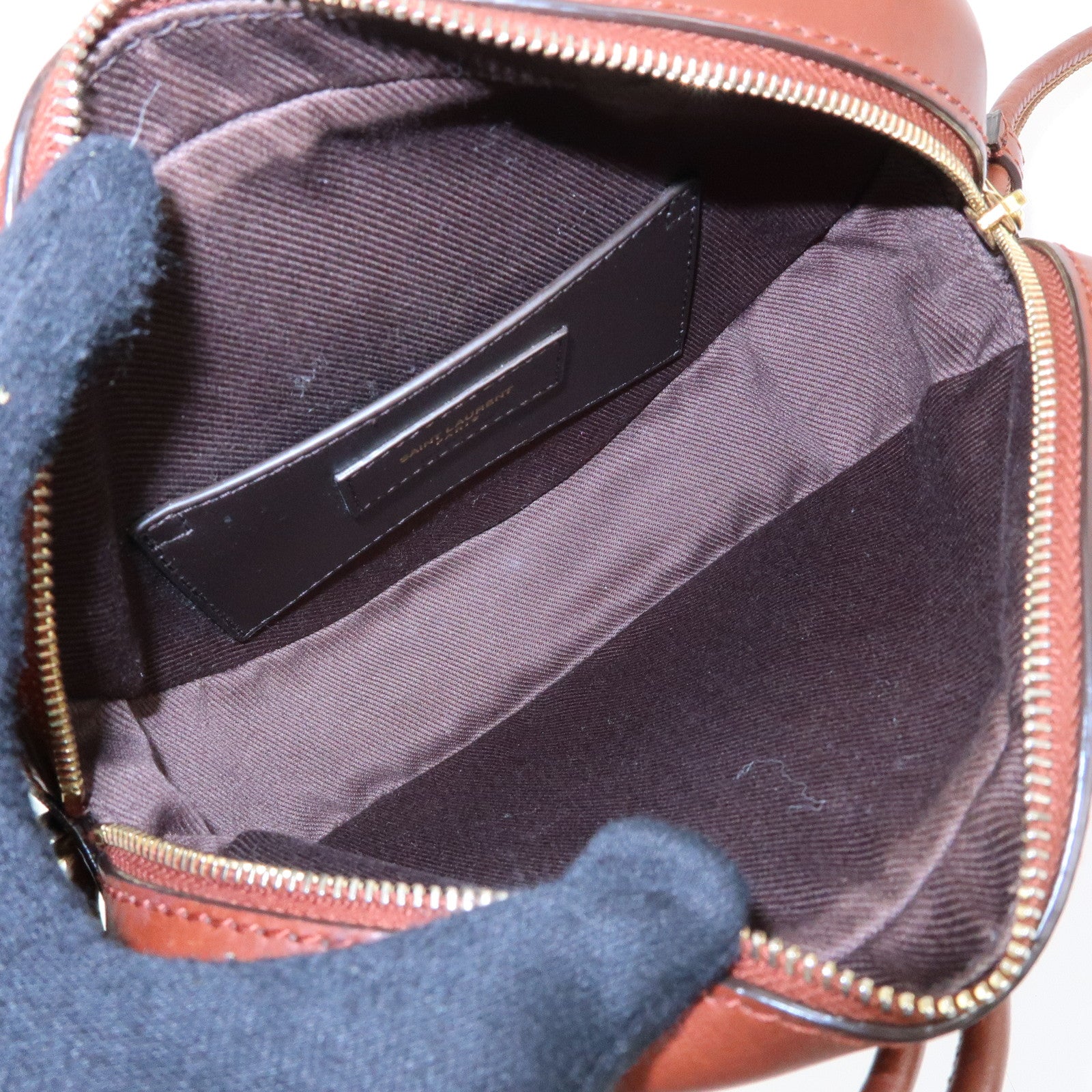 SAINT LAURENT PARIS Le Monogram PVC Cool Bag Shoulder Bag 675260