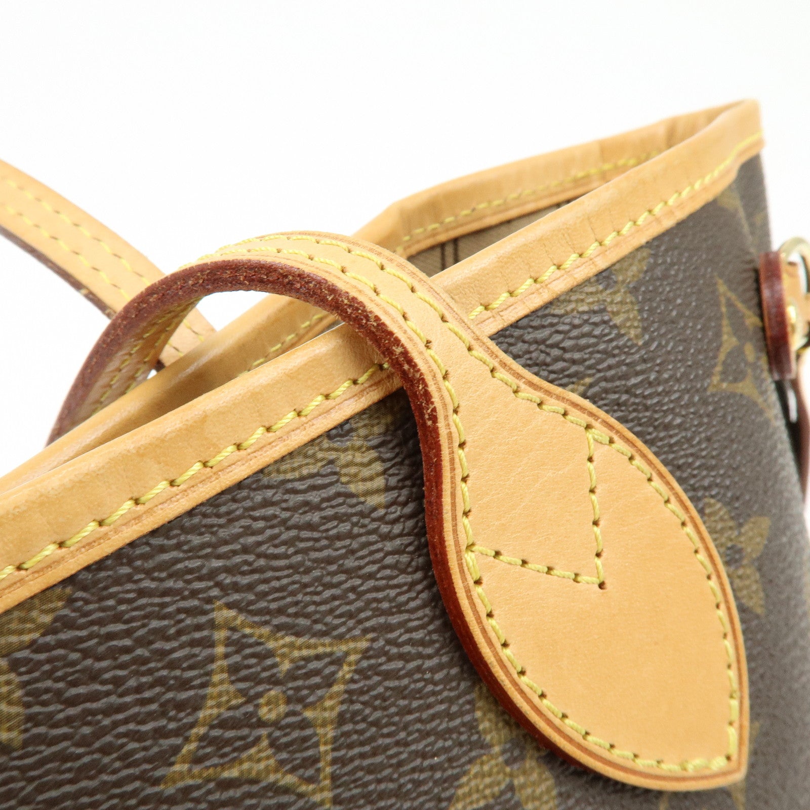 Louis Vuitton Monogram Neverfull PM Tote Bag Hand Bag Brown M40155