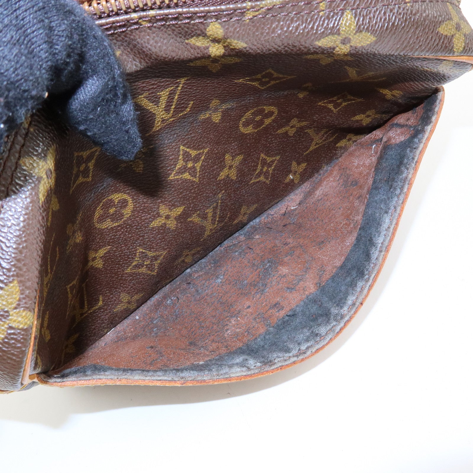Louis Vuitton Monogram Compiegne 23 Pouch Clutch Bag Brown M51845