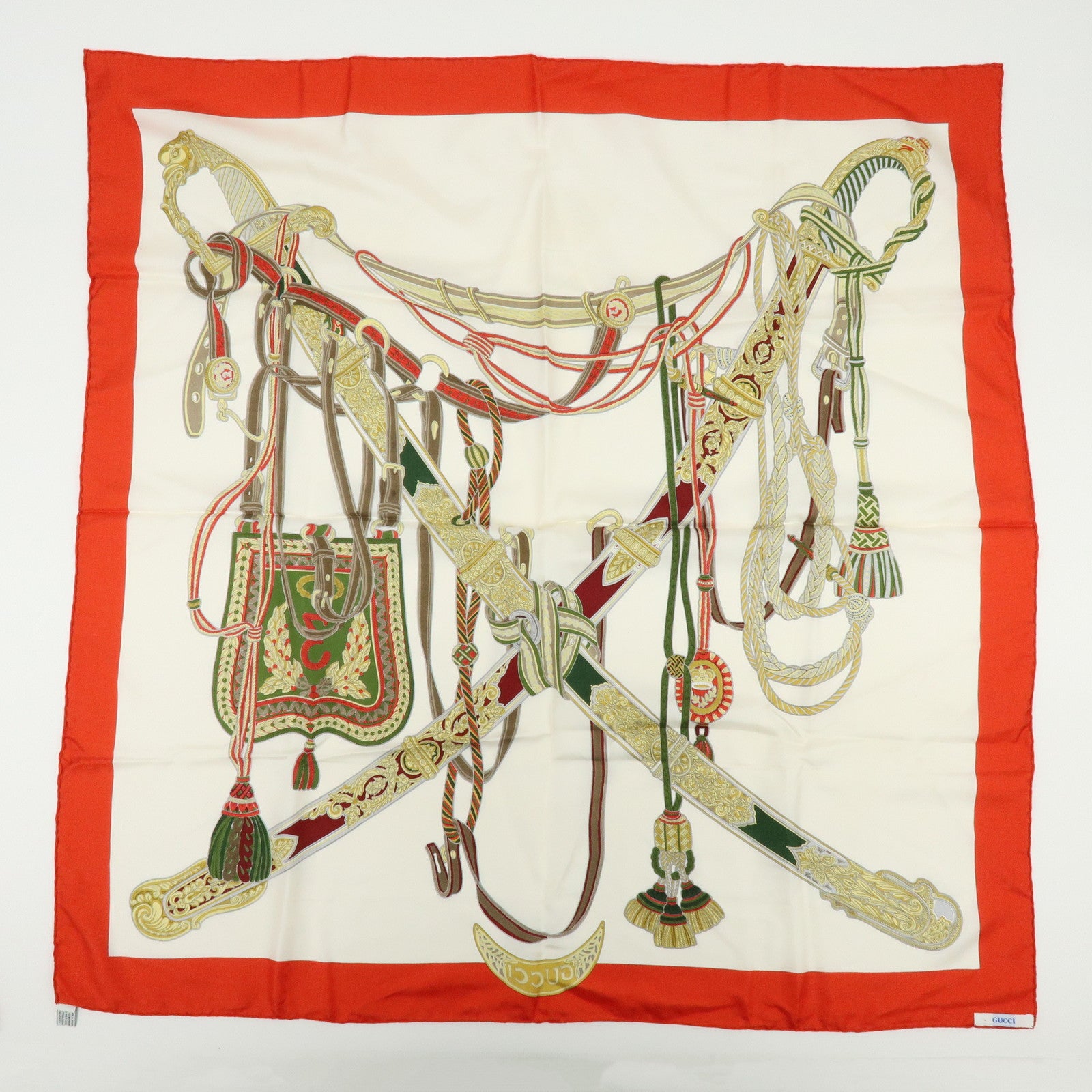 GUCCI Lot of 3 Wool100% Silk100% Rayon Scarf Stole Pink Bordeaux Red