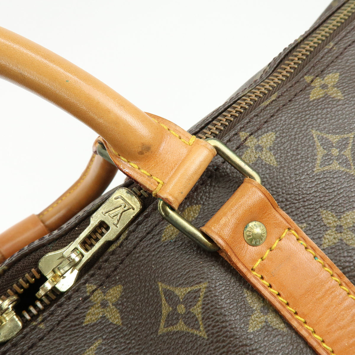 Louis Vuitton Monogram Keep All Bandouliere 60 Boston Bag M41412