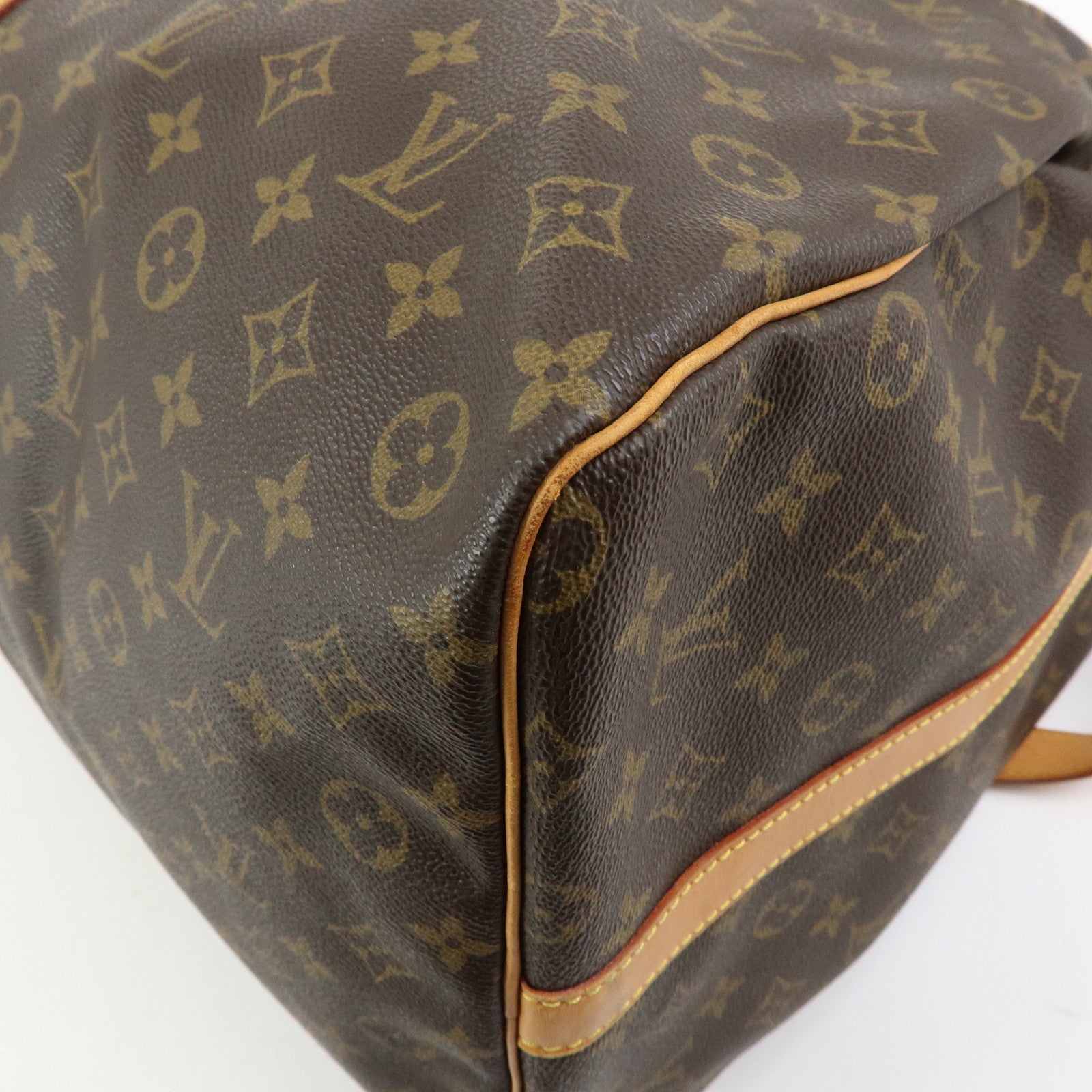 Louis Vuitton Monogram Keep All Bandouliere 60 Boston Bag M41412