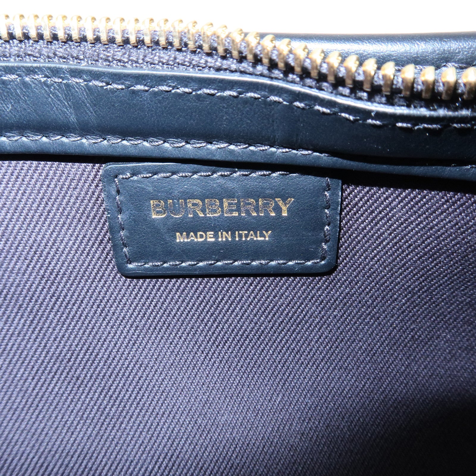 BURBERRY Nova Plaid Canvas Leather Shoulder Bag Hand Bag Brown Black