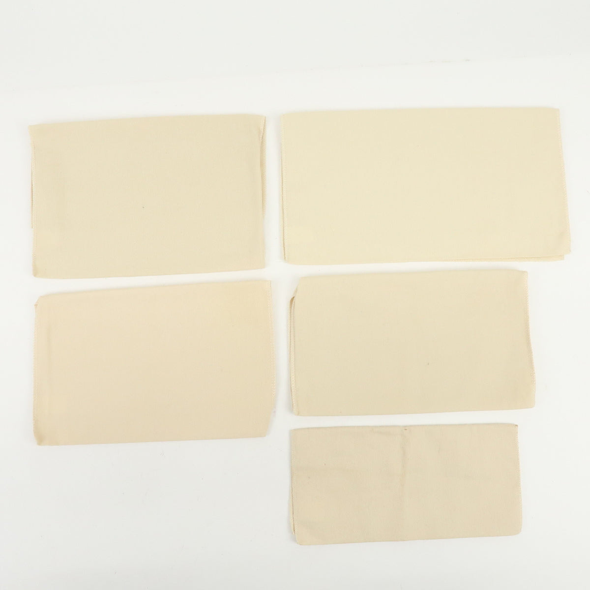 Louis Vuitton Lot of 15 Dust Bag Storage Bag Flap Style Beige