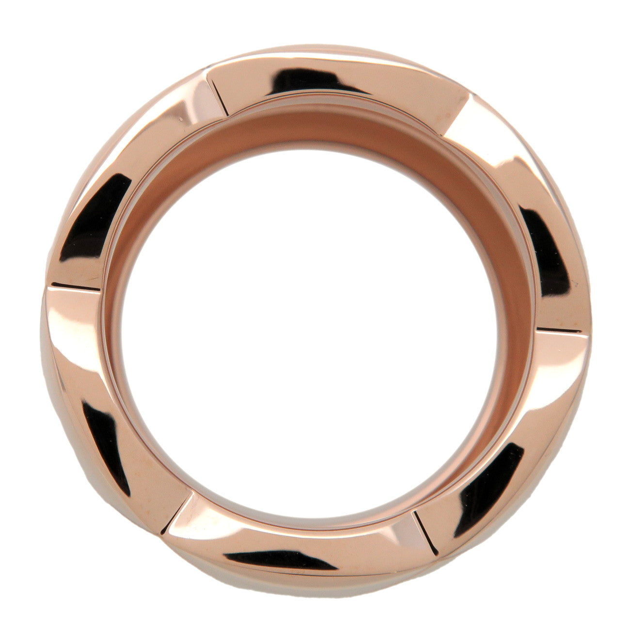 CHANEL COCO Crush Ring Large K18 750PG Rose Gold #51 US 5.5 EU51 J10818