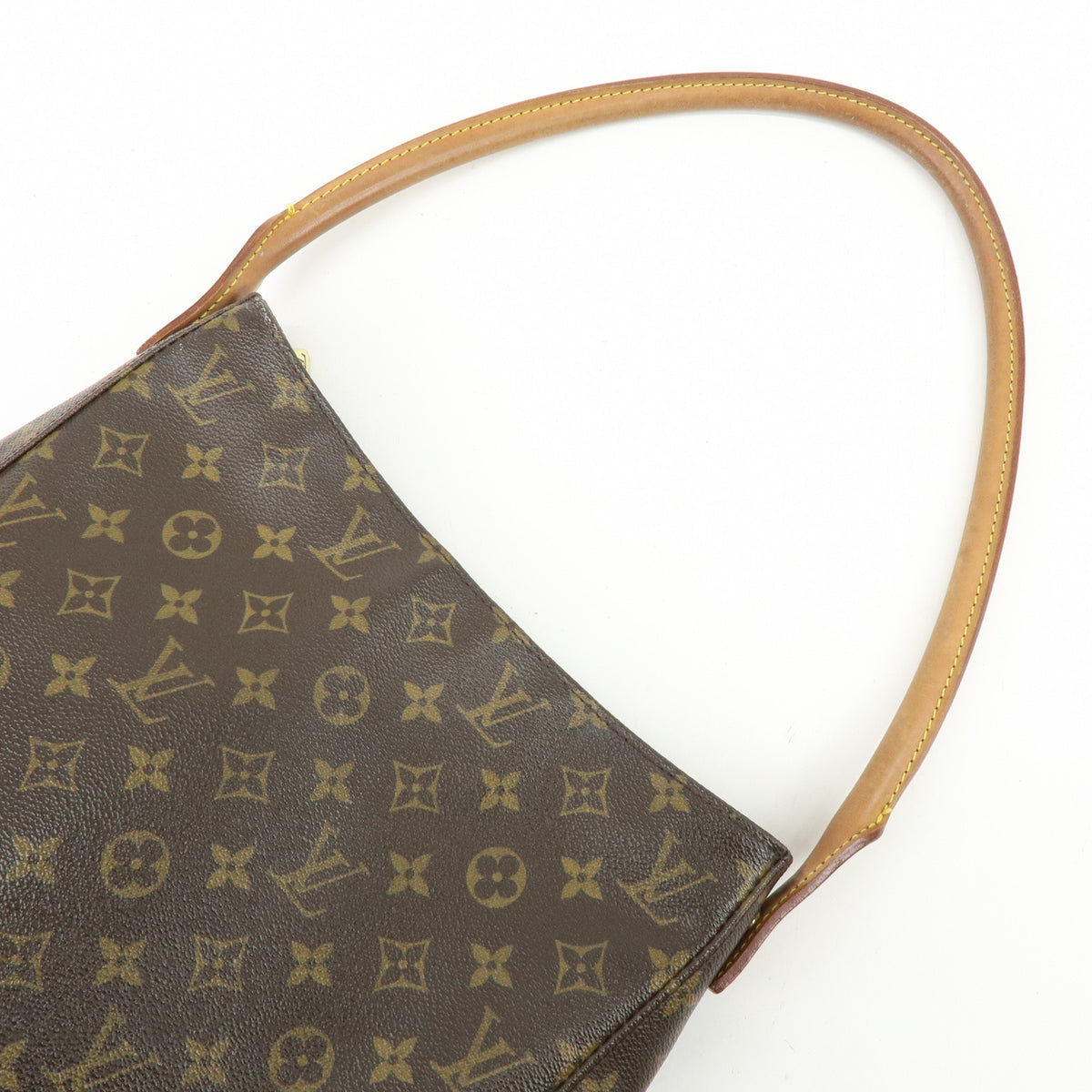 Louis Vuitton Monogram Looping GM Shoulder Bag Brown M51145