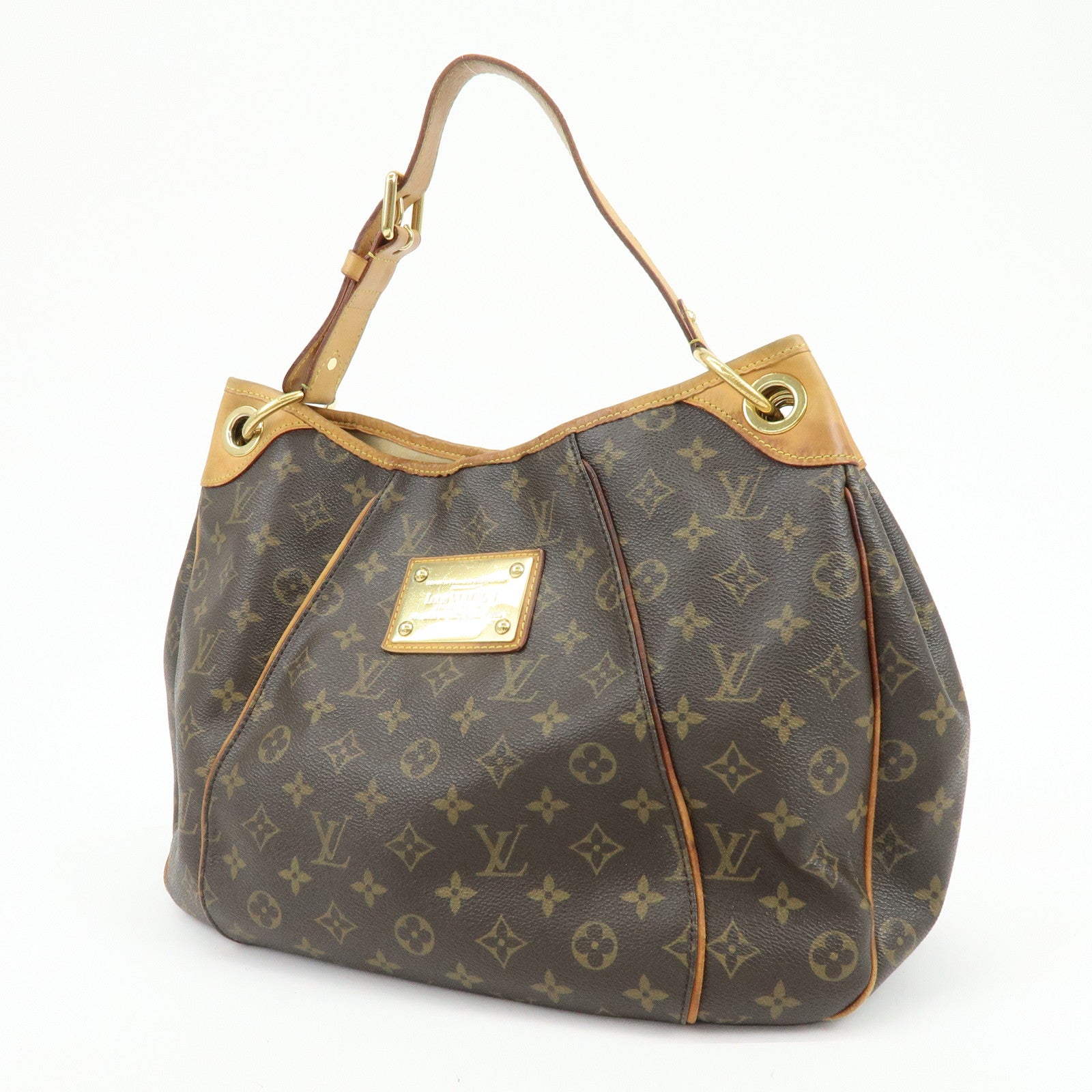 Louis Vuitton Monogram Galliera PM Shoulder Bag Brown M56382