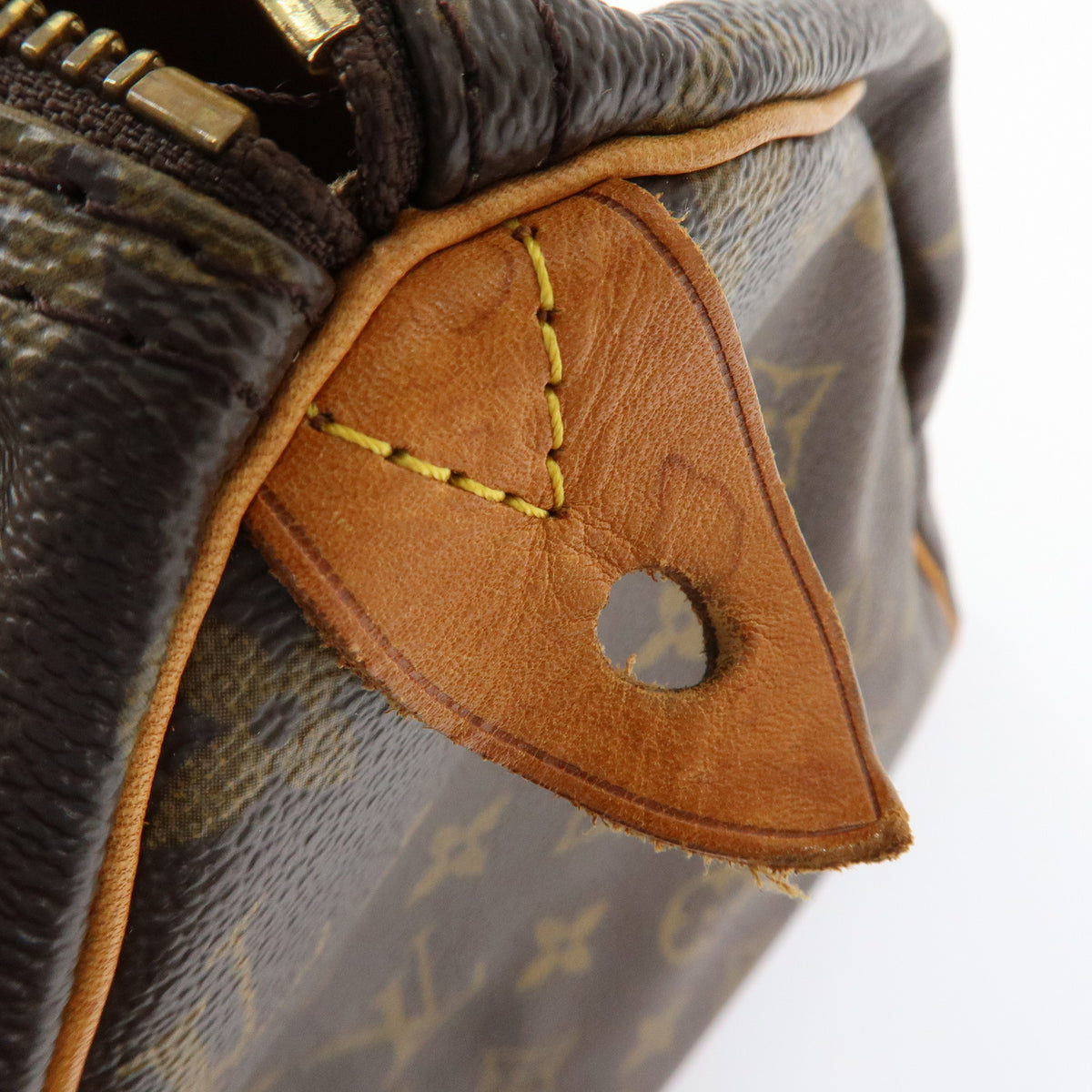 Louis Vuitton Monogram Speedy 30 Boston Bag Hand Bag Brown M41526