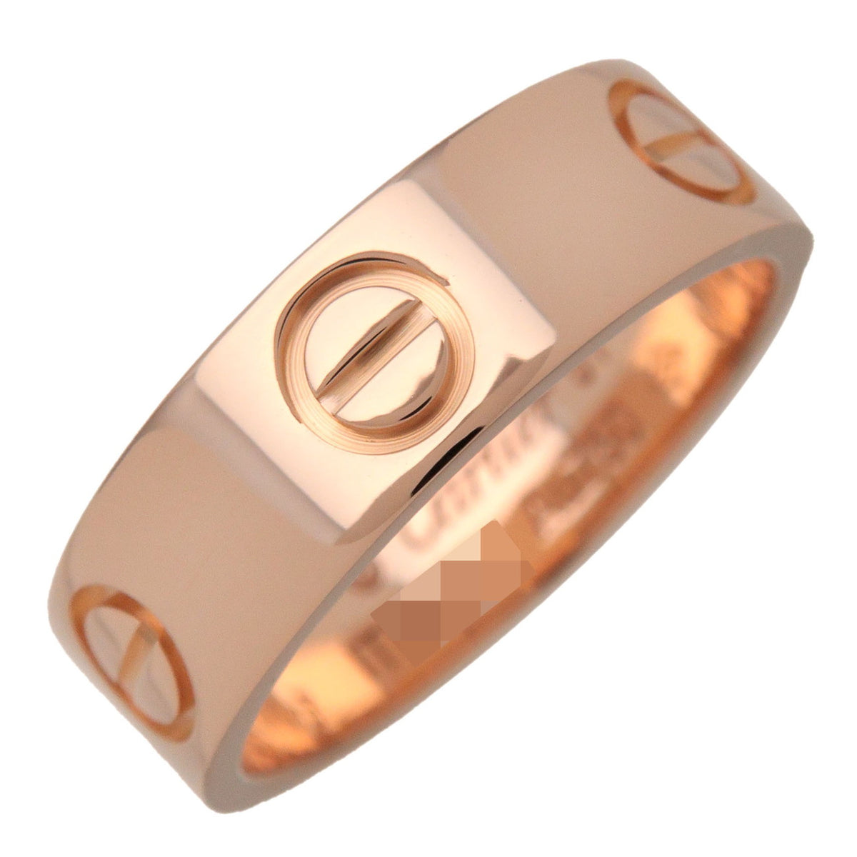 Cartier Love Ring K18 750PG Rose Gold #51 US5.5 EU51 HK12
