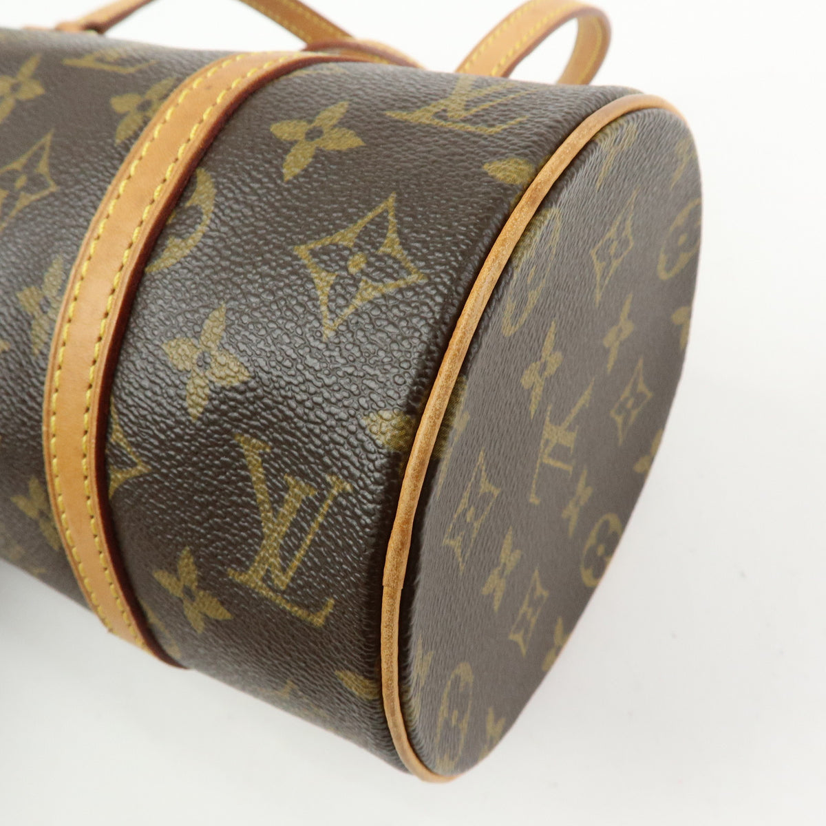 Louis Vuitton Monogram Papillon 26 Hand Bag Brown M51386
