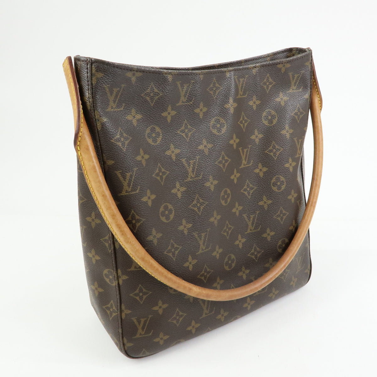Louis Vuitton Monogram Looping GM Shoulder Bag Brown M51145