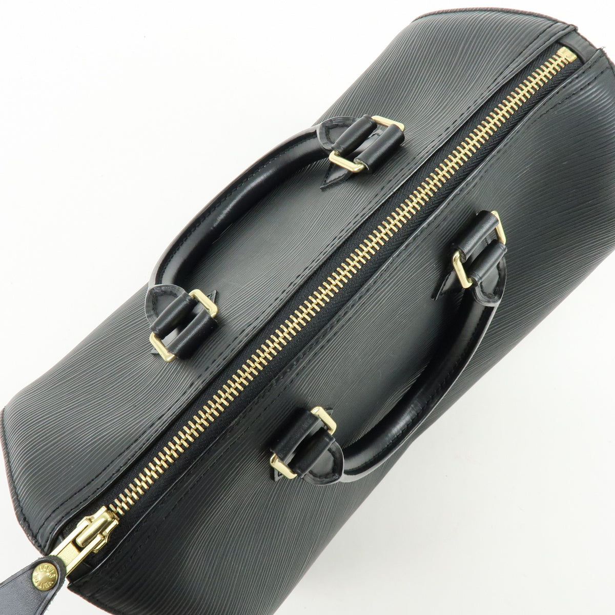 Louis Vuitton Epi Leather Speedy 25 Hand Bag Boston Bag Noir M59032