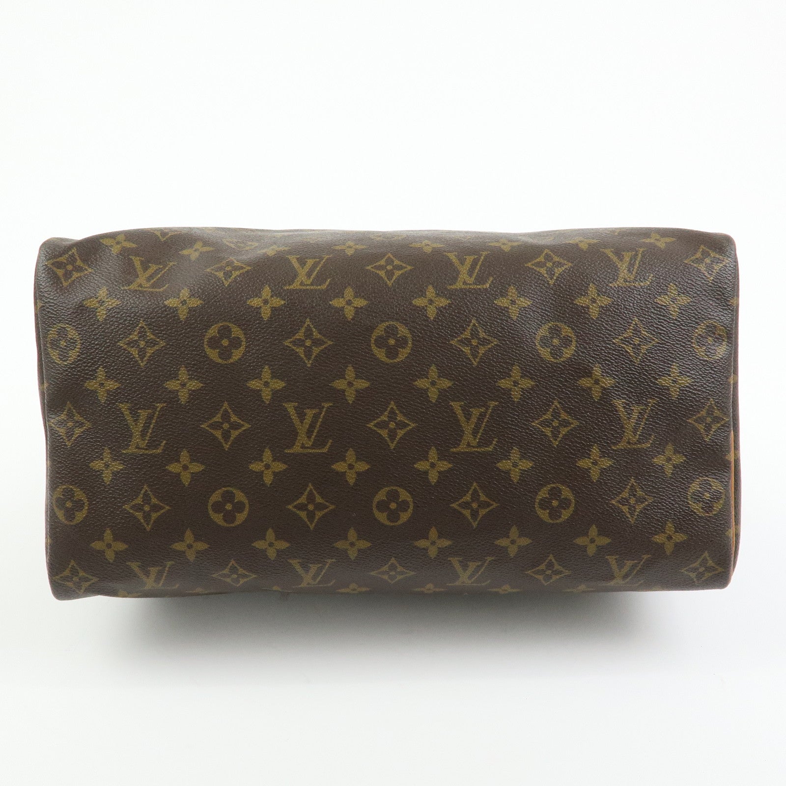 Louis Vuitton Monogram Speedy 35 Boston Bag Hand Bag Brown M41524