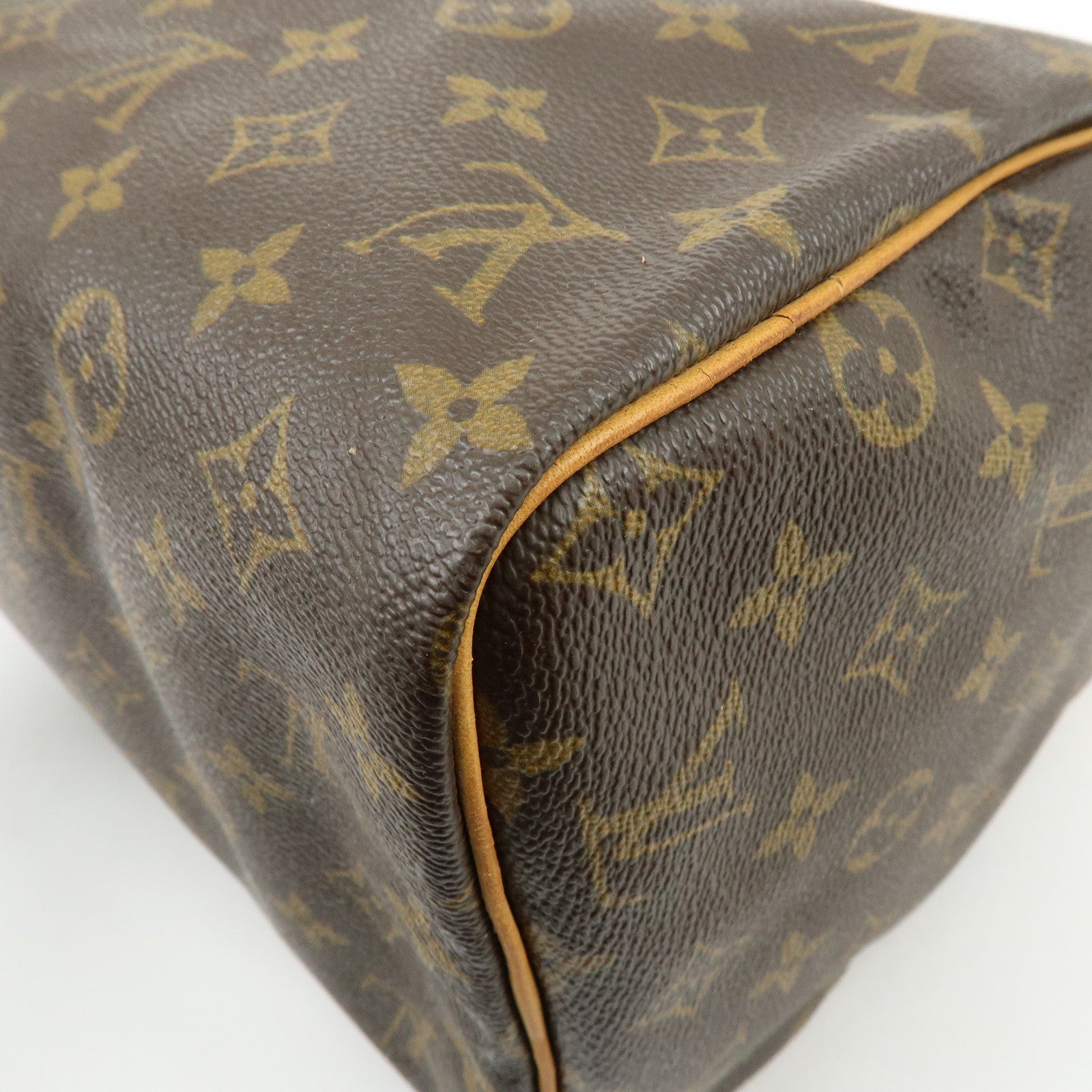 Louis Vuitton Monogram Speedy 30 Boston Bag Hand Bag Brown M41526