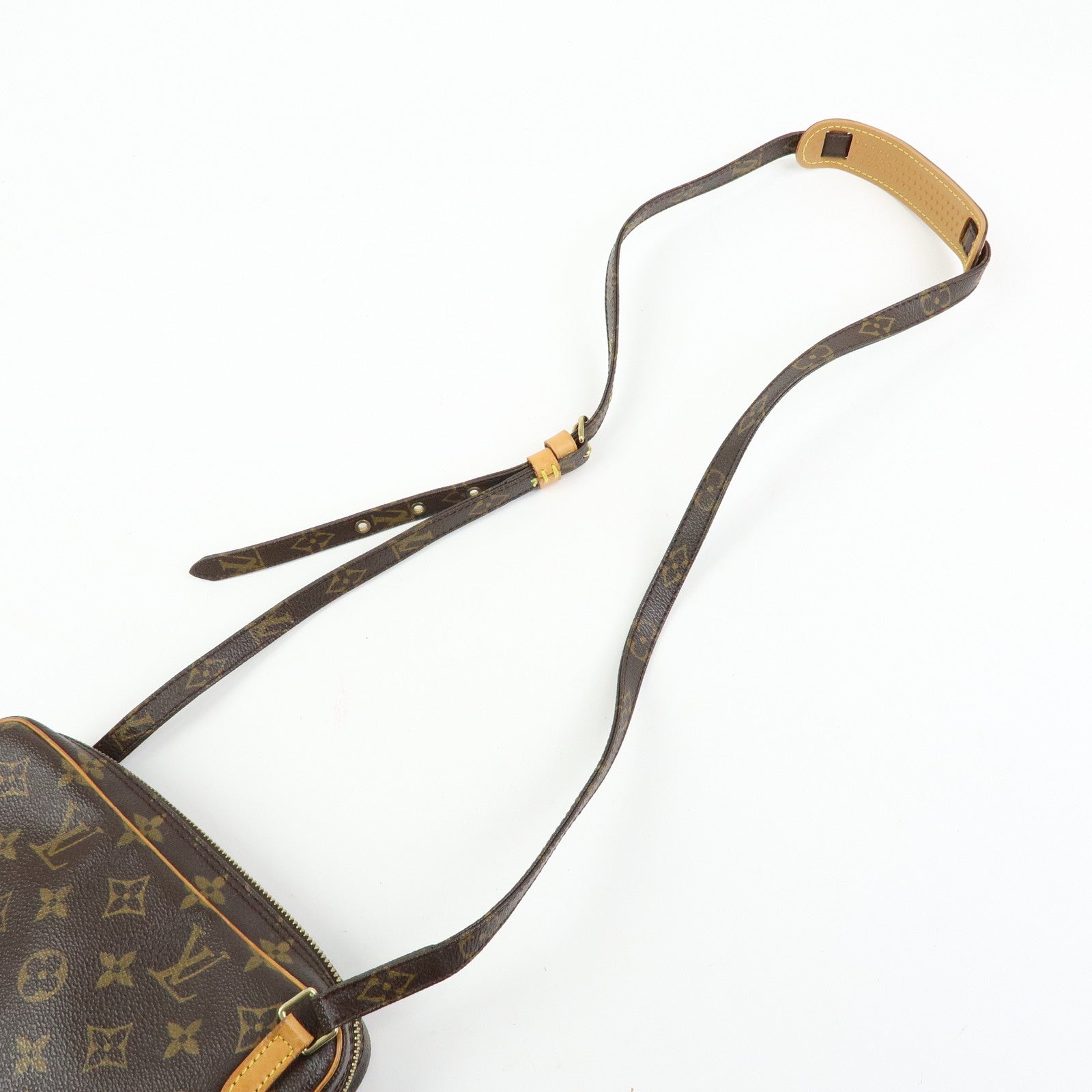 Louis Vuitton Monogram Pochette Marly Bandouliere Bag Brown M51828