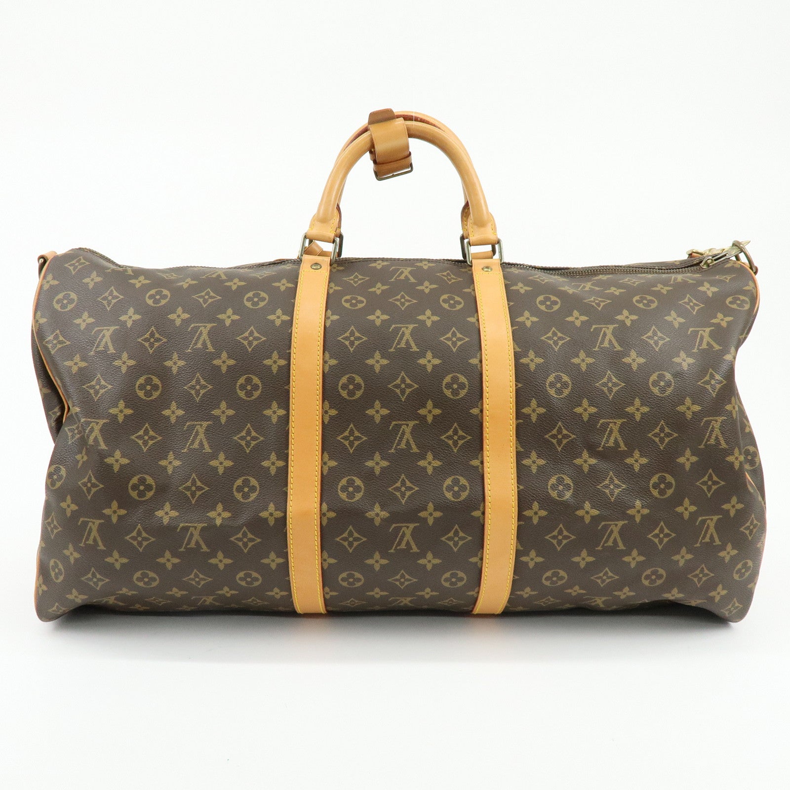 Louis Vuitton Monogram Keep All Bandouliere 60 Boston Bag M41412