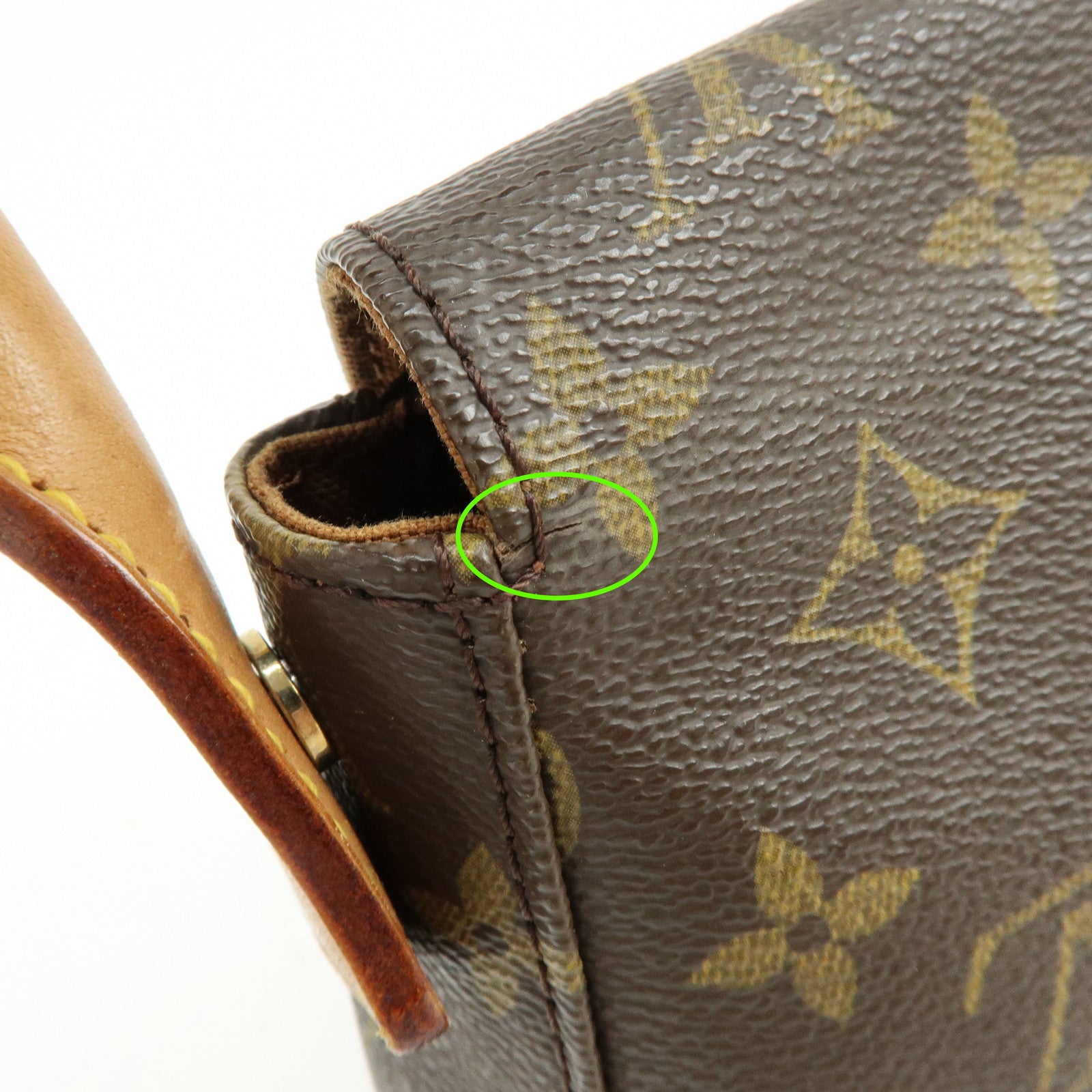 Louis Vuitton Monogram Mini Looping Shoulder Bag Brown M51147