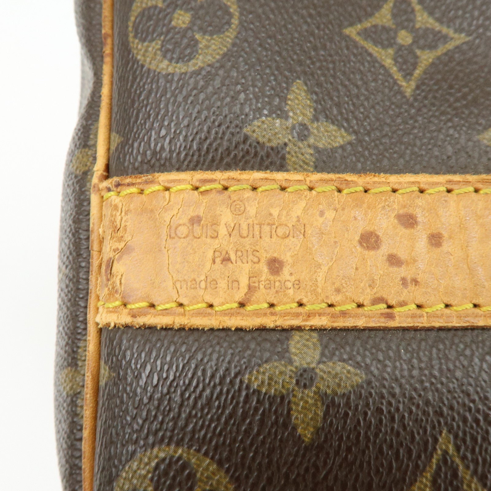 Louis Vuitton Monogram Keep All Bandouliere 50 Boston Bag Brown M41416