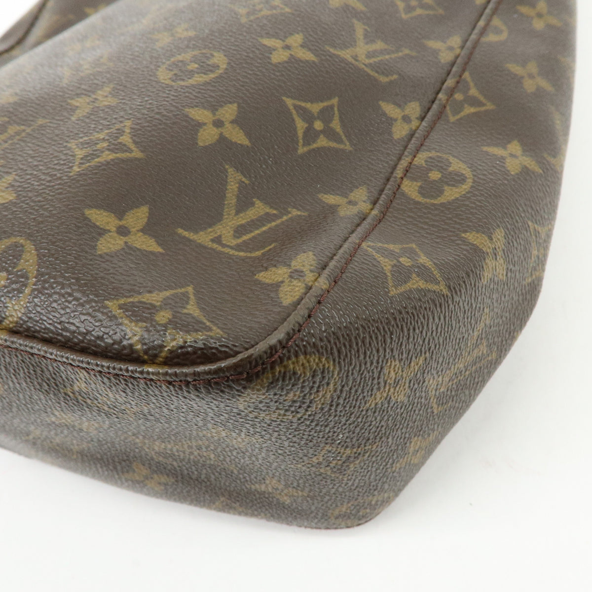 Louis Vuitton Monogram Looping GM Shoulder Bag Brown M51145