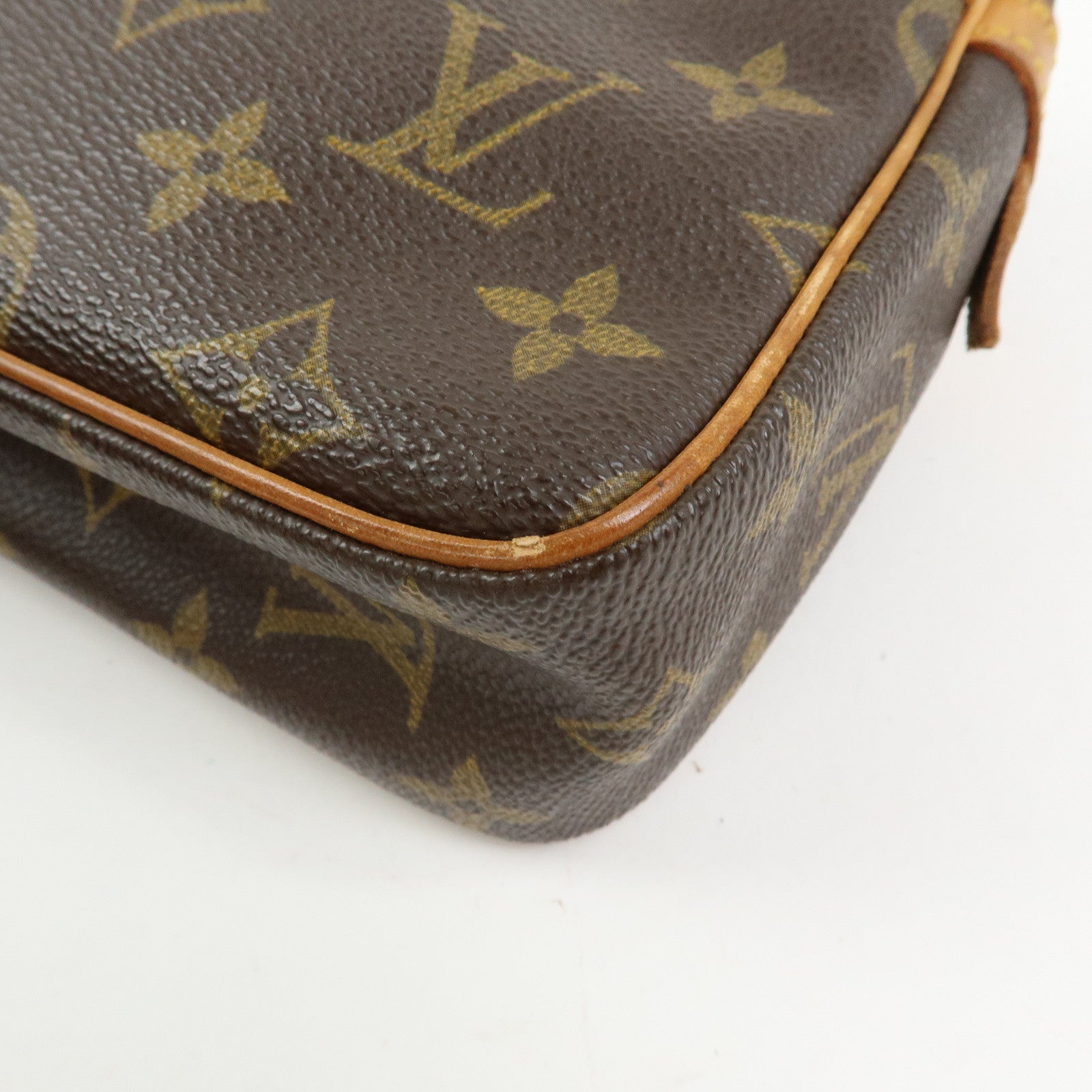 Louis Vuitton Monogram Compiegne 23 Pouch Clutch Bag Brown M51845