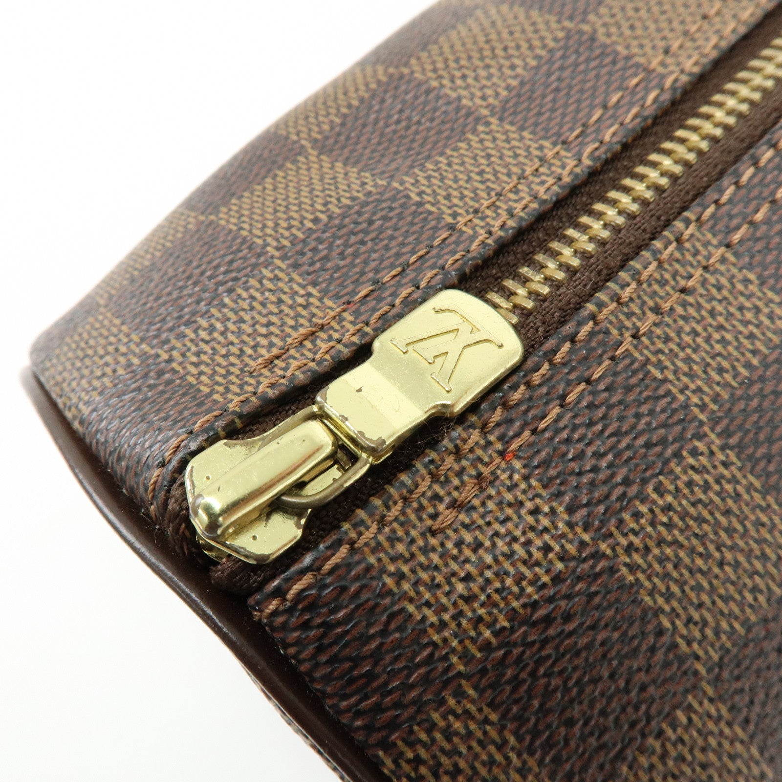 Louis Vuitton Damier Ebene Papillon 26 Hand Bag Brown N51304
