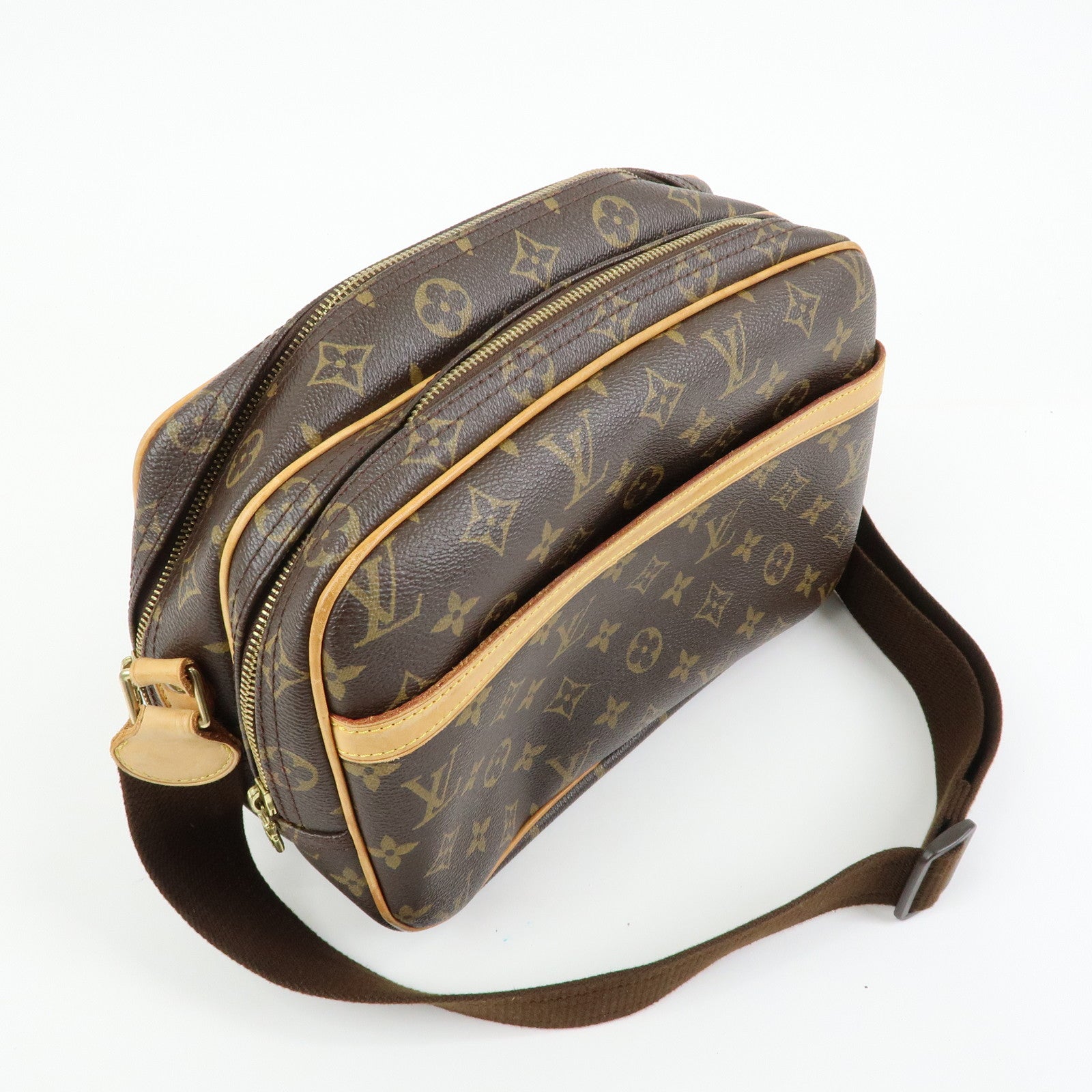 Louis Vuitton Monogram Reporter PM Shoulder Crossbody Bag M45254