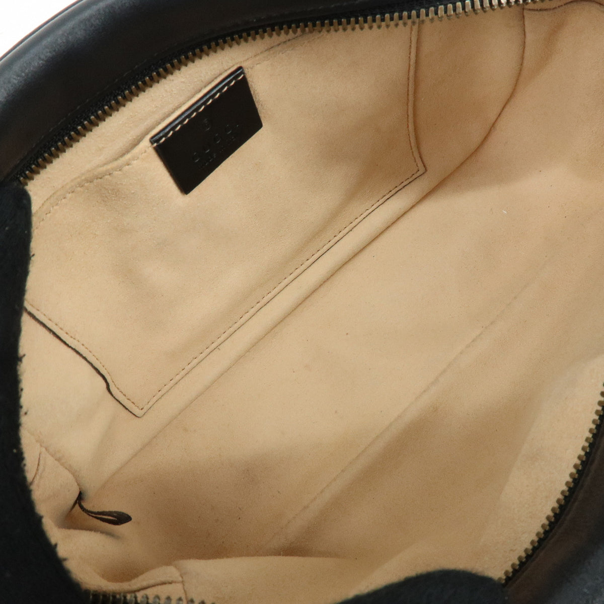 GUCCI GG Marmont Leather Shoulder Bag Crossbody Bag Black 447632