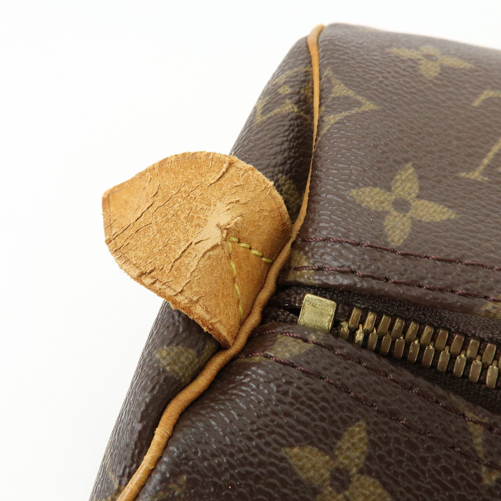 Louis Vuitton Monogram Keep All 55 Boston Bag Hand Bag Brown M41424