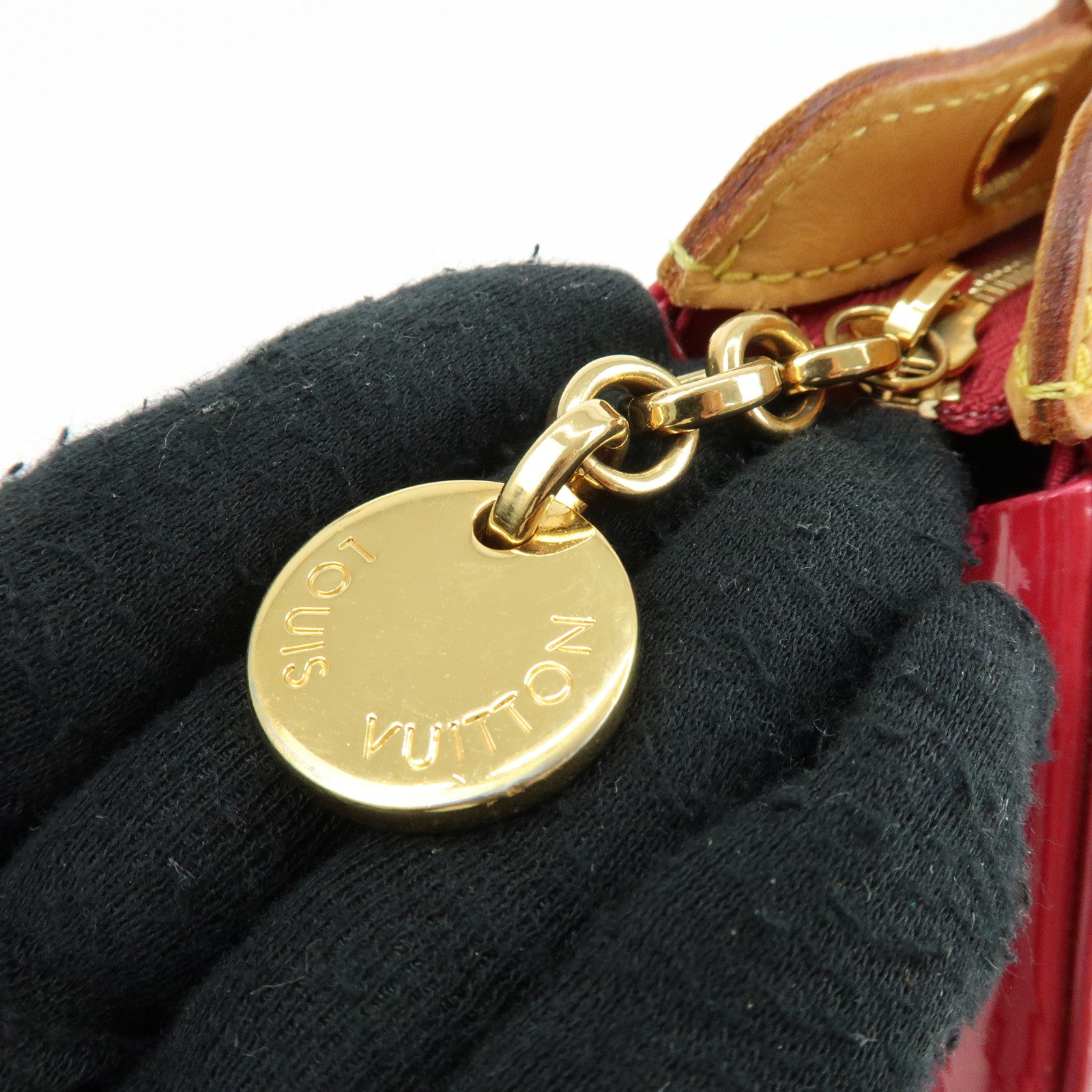 Louis Vuitton Vernis Brea MM 2Way Bag Hand Bag Rose Indien M91798