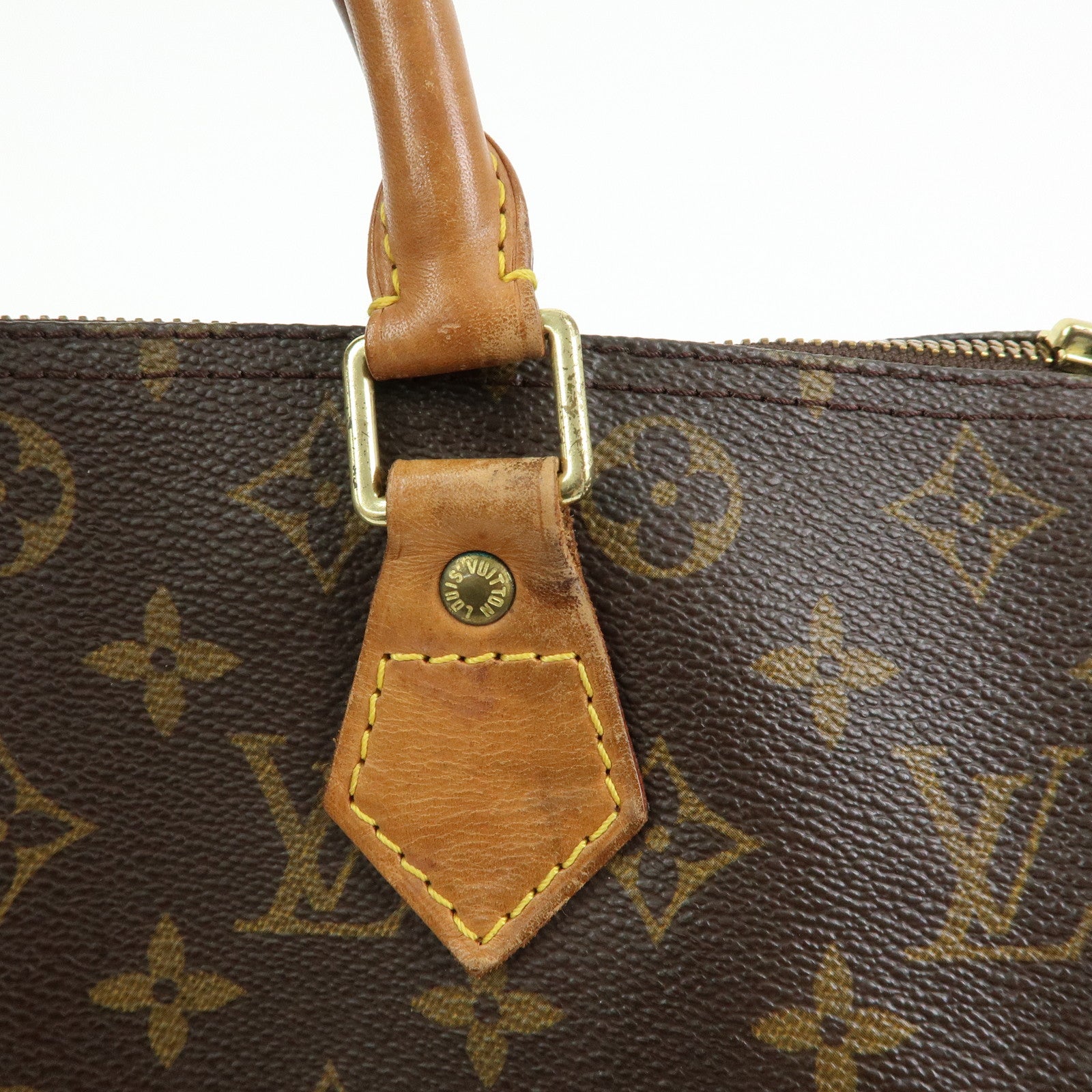 Louis Vuitton Monogram Speedy 30 Boston Bag Hand Bag Brown M41526