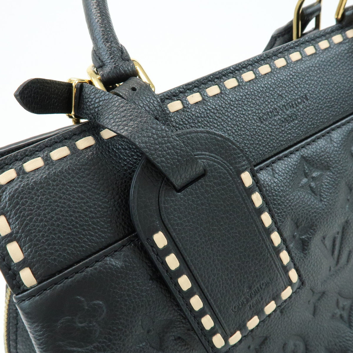Louis Vuitton Monogram Empreinte Vosges MM Leather 2Way Bag Noir M41491