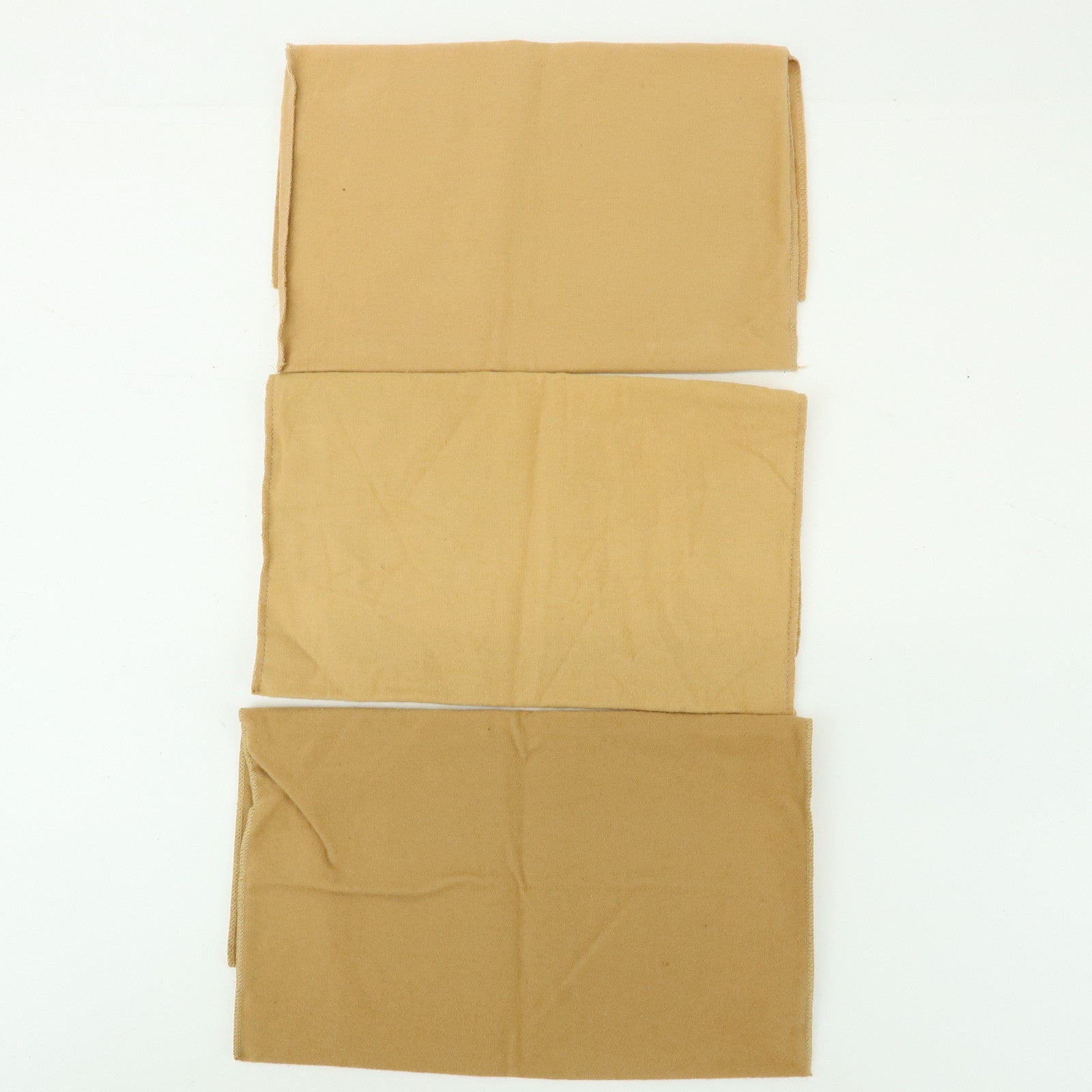 Loiuis Vuitton Set Of 15 Dust Bag Flap Style Beige Brown