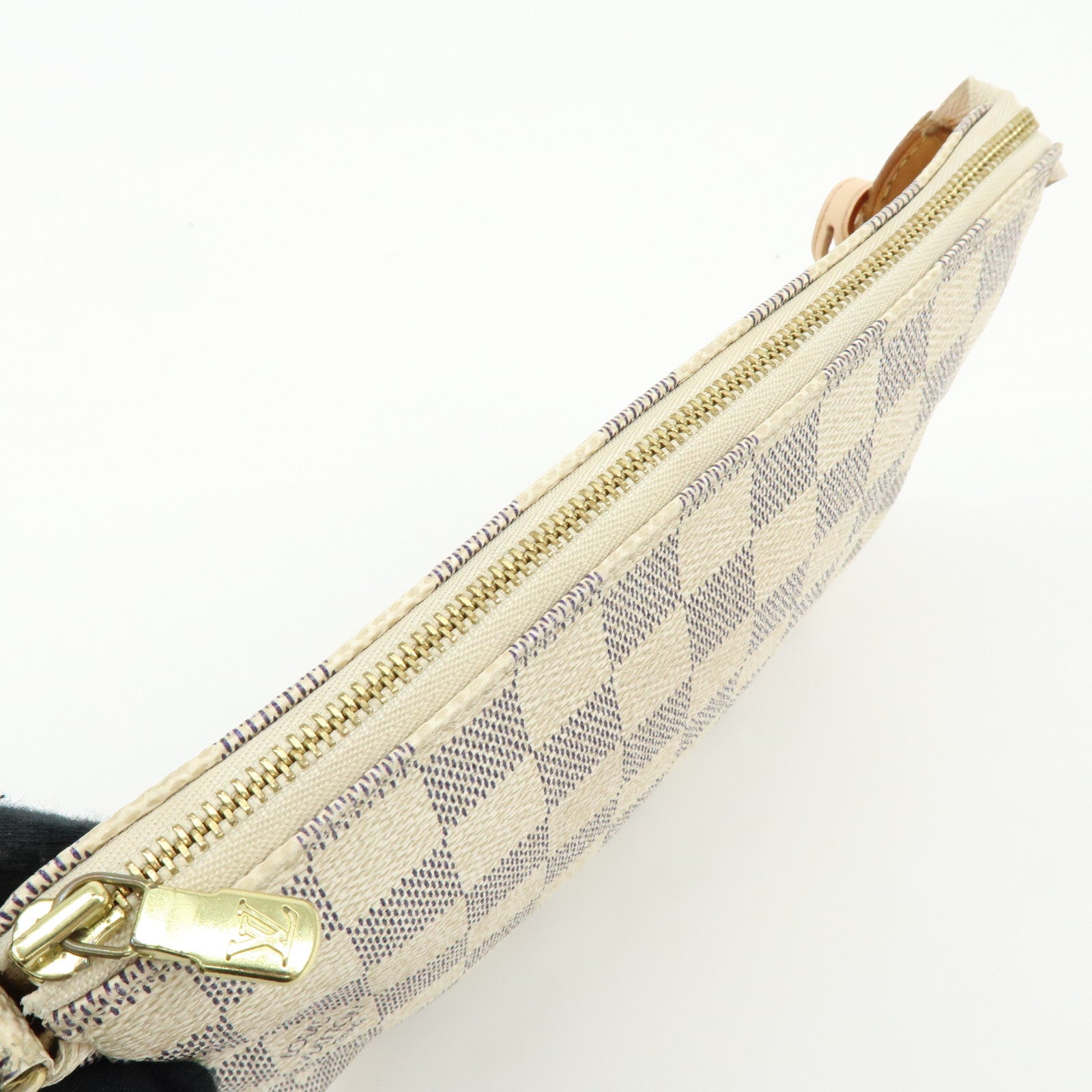 Louis Vuitton Damier Azur Pochette Accessoires Hand Bag Pouch N41207