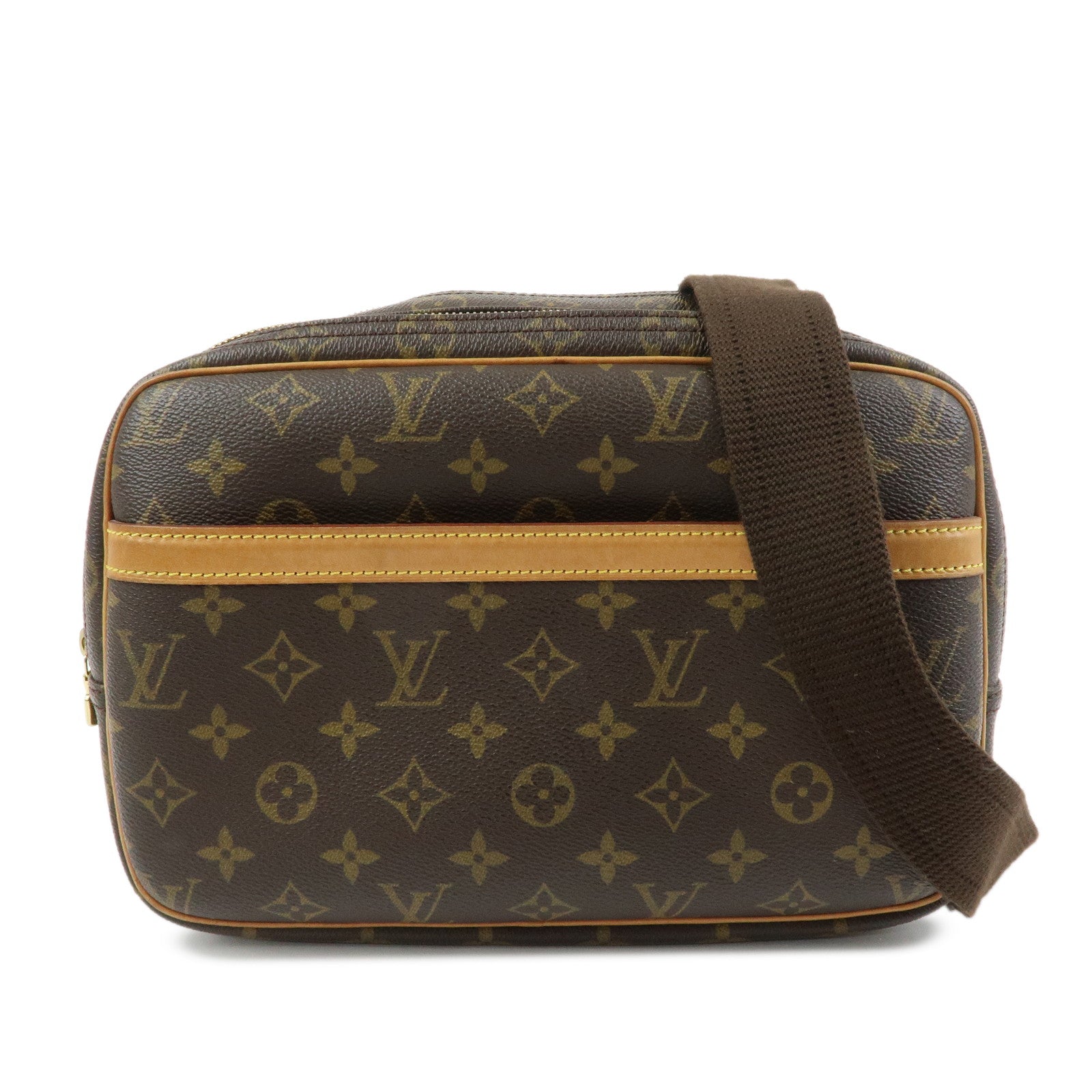 Louis Vuitton Monogram Reporter PM Shoulder Crossbody Bag M45254