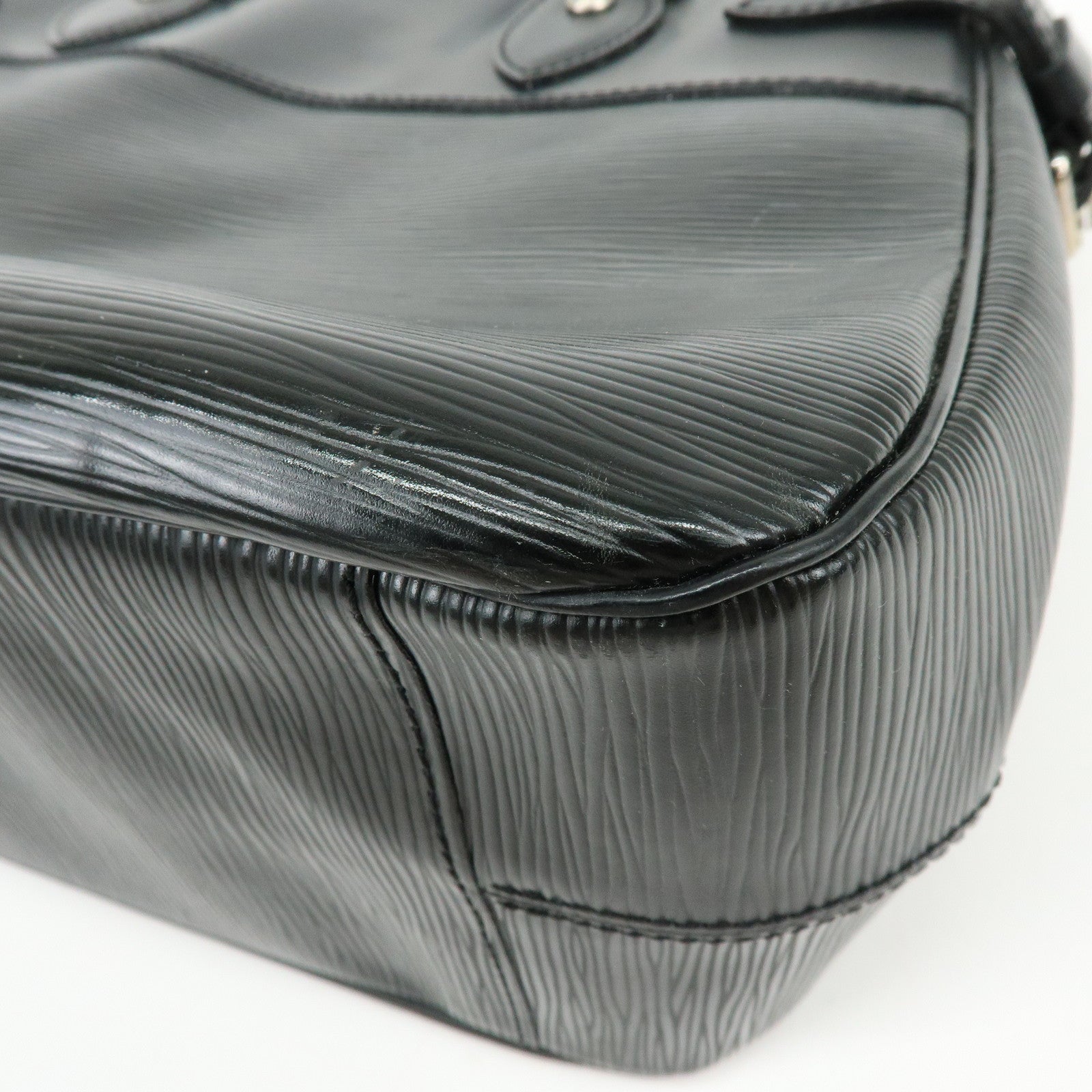 Louis Vuitton Epi Passy PM Leather Hand Bag Noir Black M59262