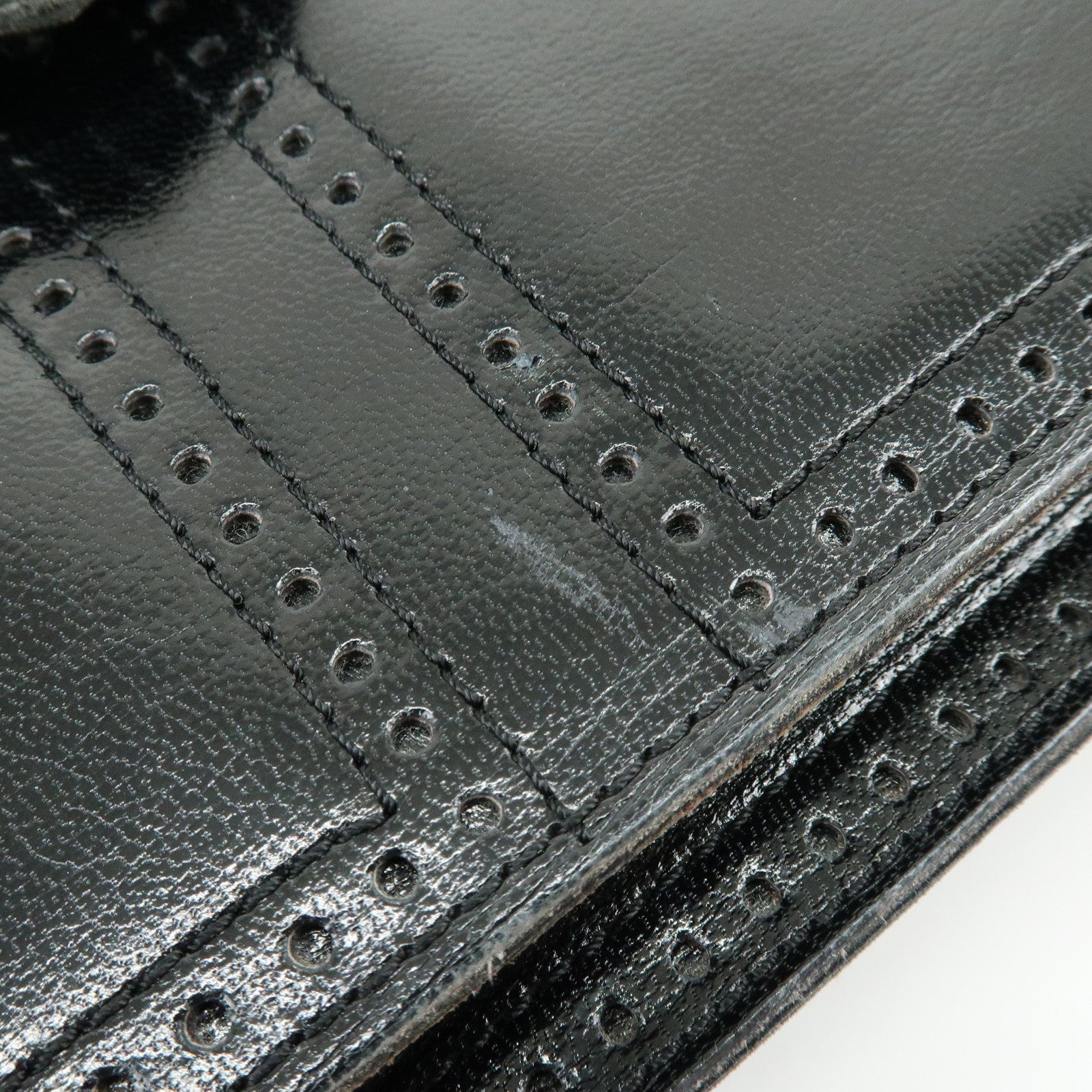 SAINT LAURENT PARIS Leather 2WAY Bag Hand Bag Shoulder Bag Black