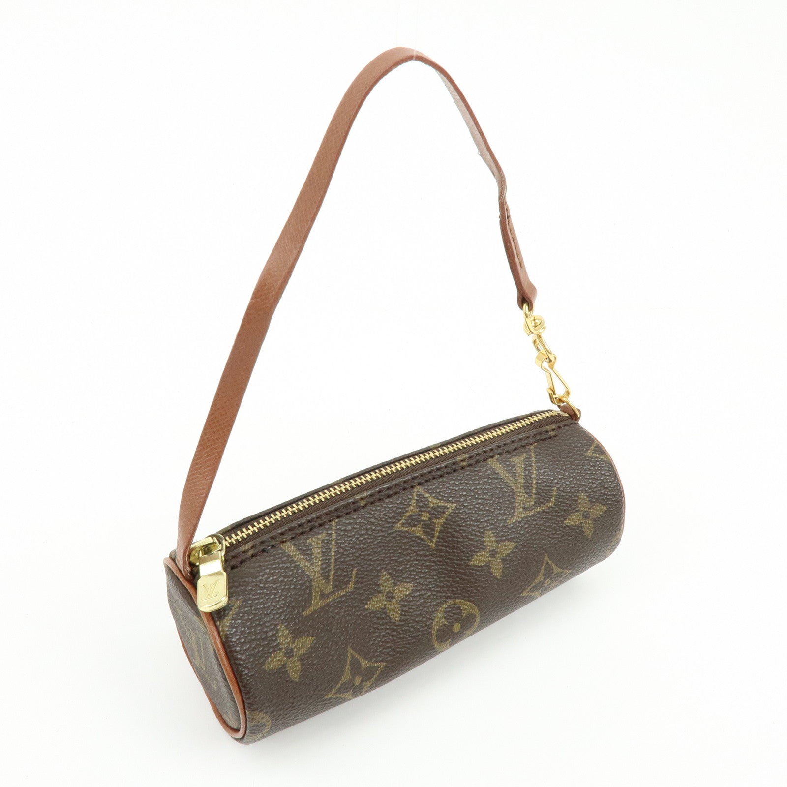 Louis Vuitton Monogram Mini Pouch for Papillon Bag Brown