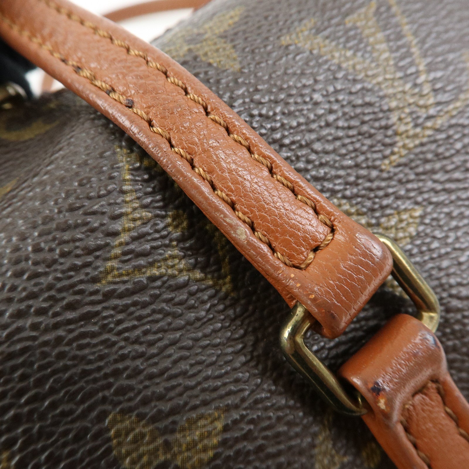 Louis Vuitton Monogram Papillon 26 Hand Bag Brown M51366