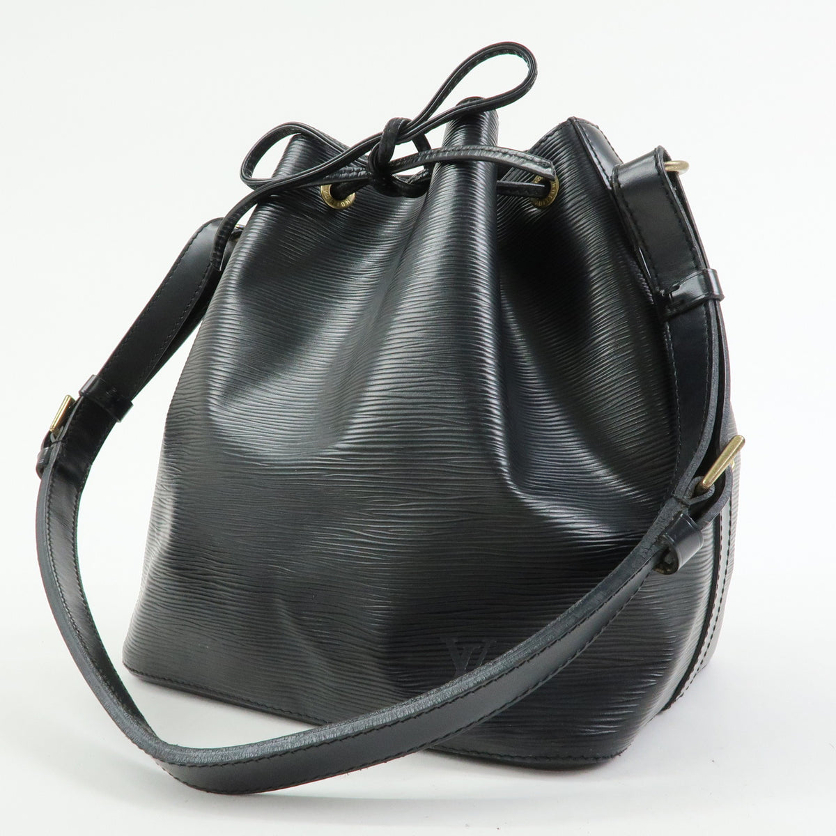 Louis Vuitton Epi Leather Petit Noe Shoulder Bag Noir Black M59012