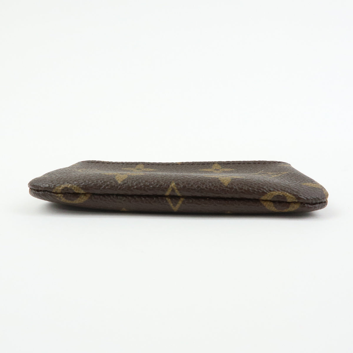 Louis Vuitton Monogram Pochette Cles Coin Case Key Case Brown M62650