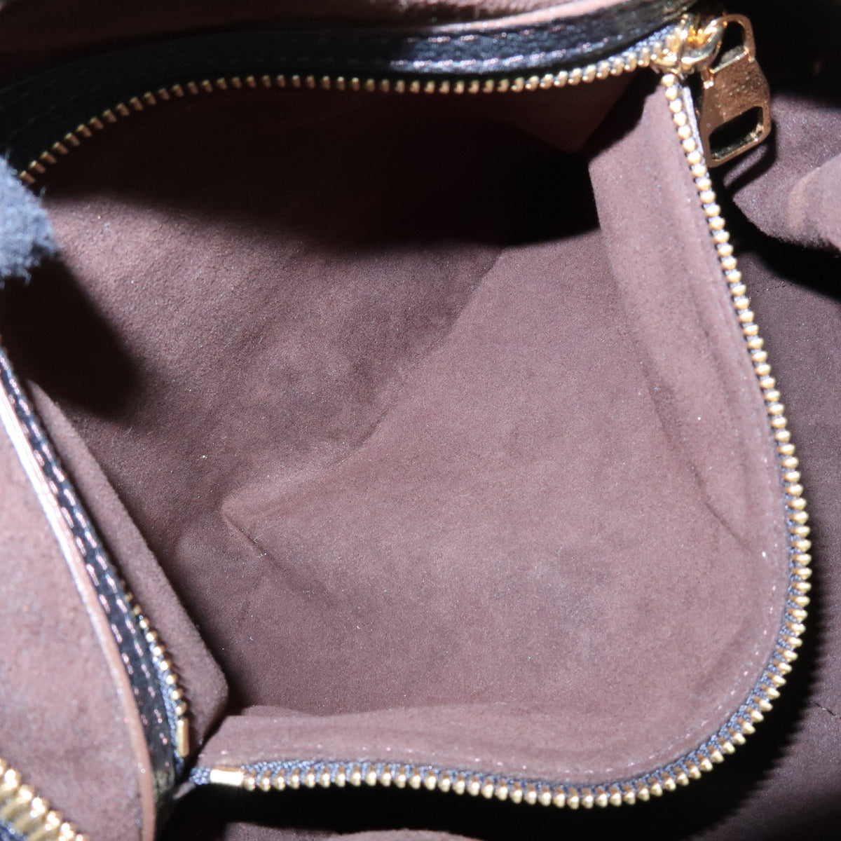 Louis Vuitton Monogram Mahina Selene PM Shoulder Bag Noir M94314