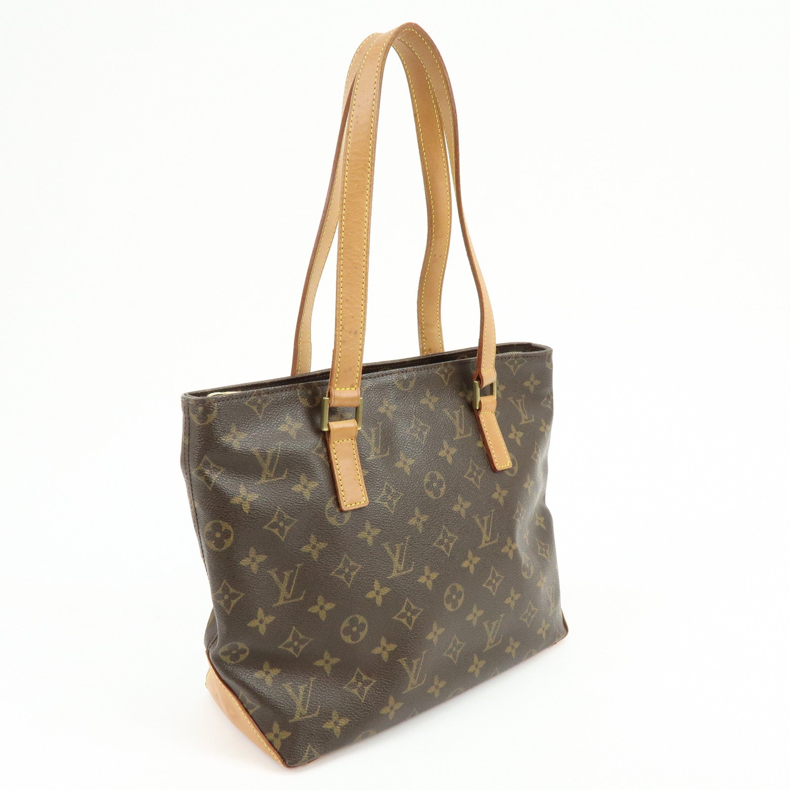 Louis Vuitton Monogram Cabas Piano Tote Bag Hand Bag M51148