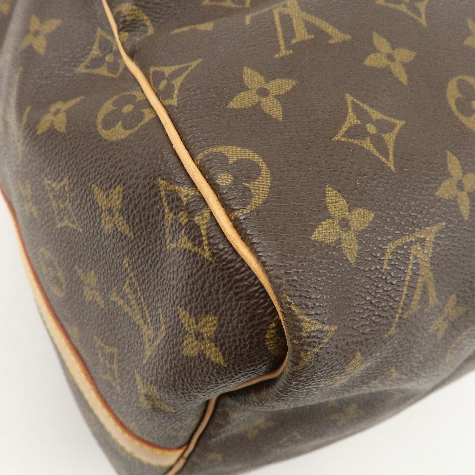 Louis Vuitton Monogram Keep All Bandouliere 55 Bag Brown M41414 Used