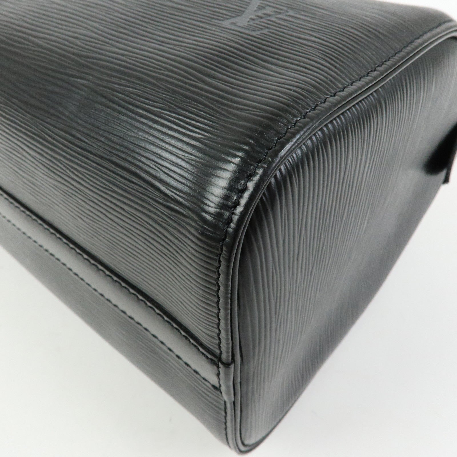 Louis Vuitton Epi Speedy 25 Boston Bag Hand Bag Noir Black M43012