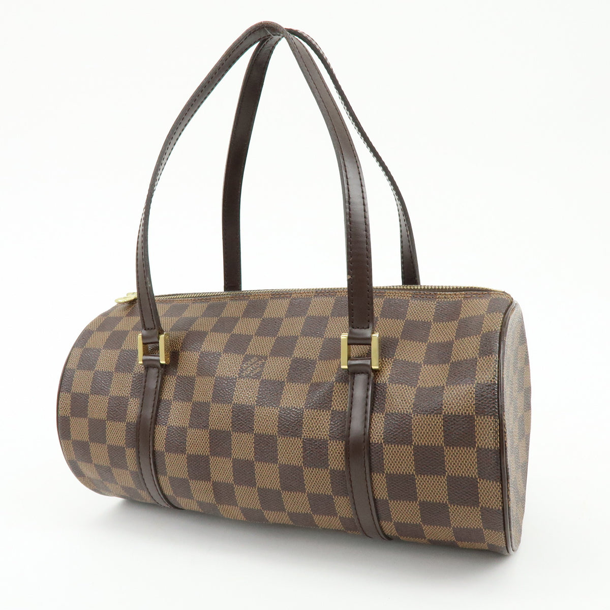 Louis Vuitton Damier Ebene Papillon 30 Hand Bag Brown N51303