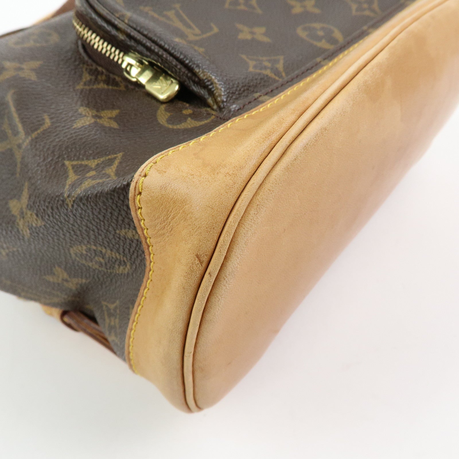 Louis Vuitton Monogram Canvas Montsouris MM Backpack Brown M51136