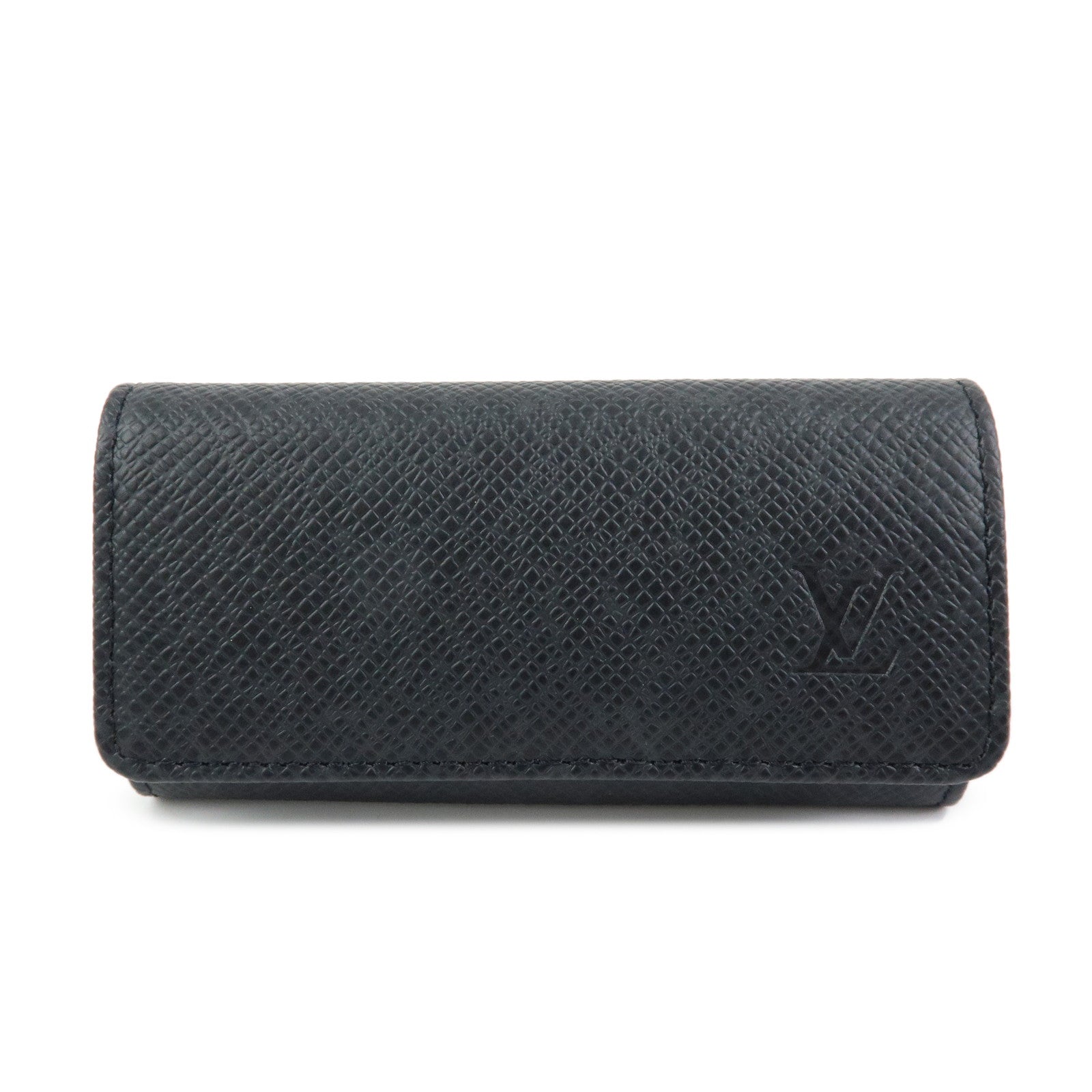 Louis Vuitton Taiga Leather Multicles 4 Key Case Ardoise M30522