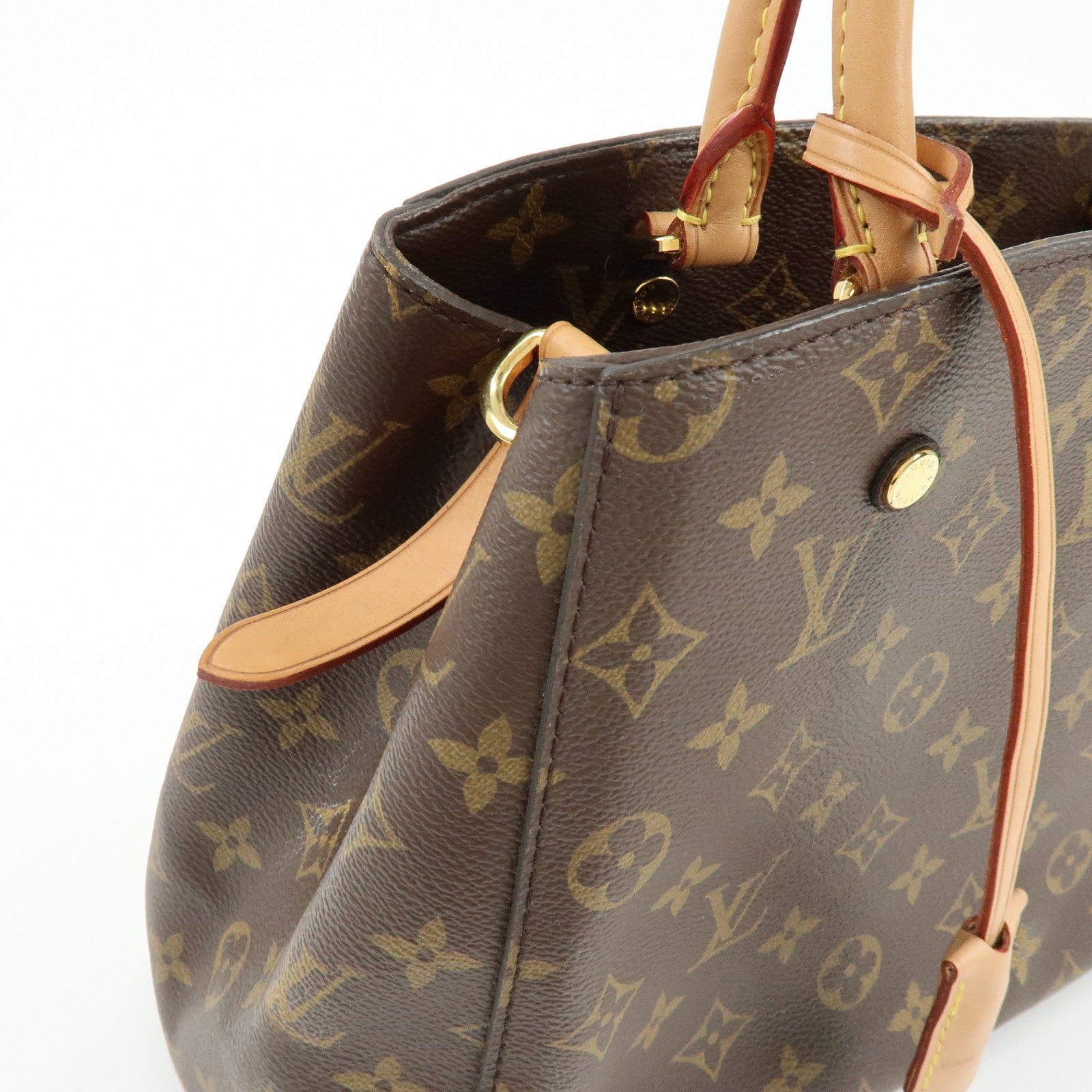 Louis Vuitton Monogram Montaigne MM 2Way Bag Hand Bag M41056