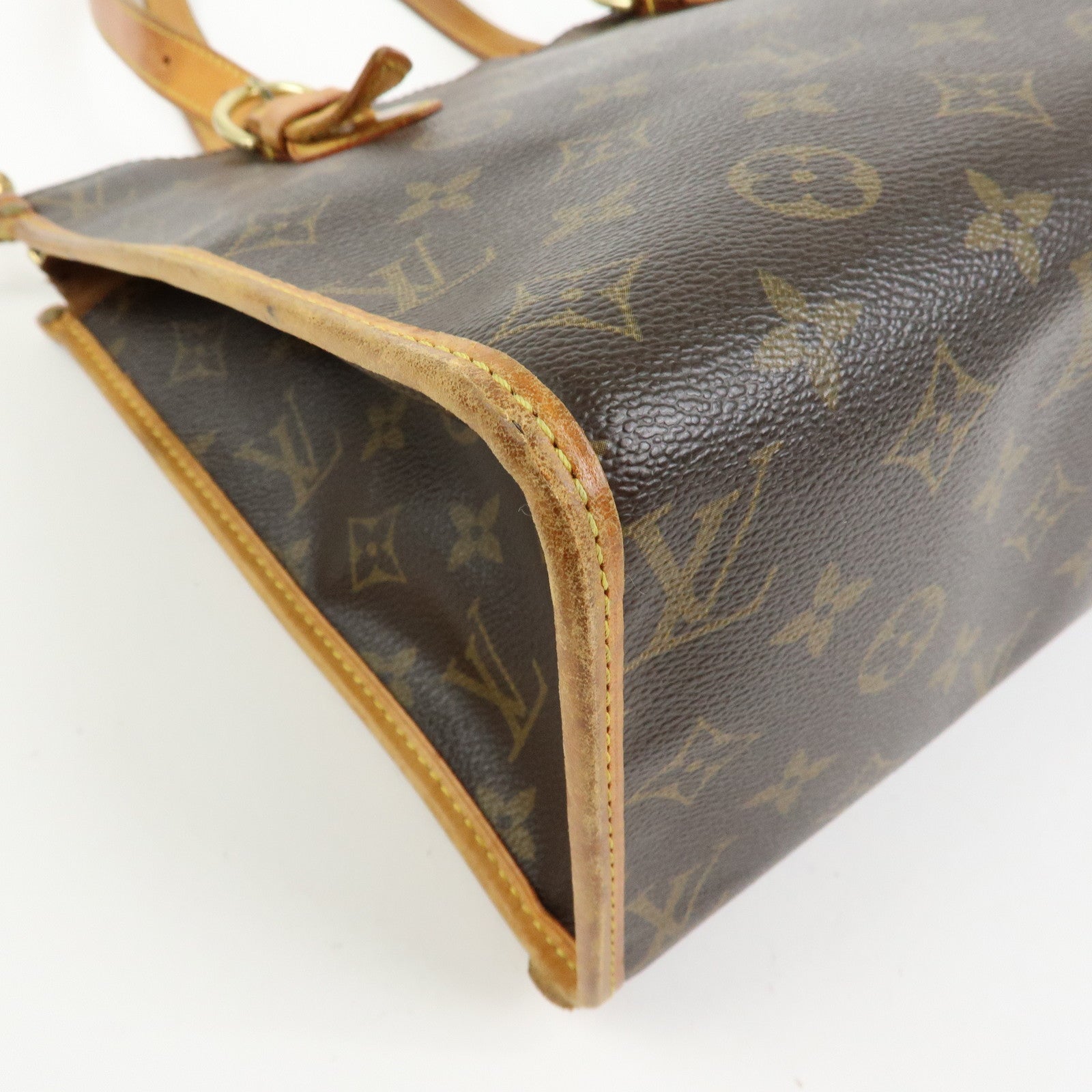 Louis Vuitton Monogram Popincourt Haut Shoulder Bag Brown M40007